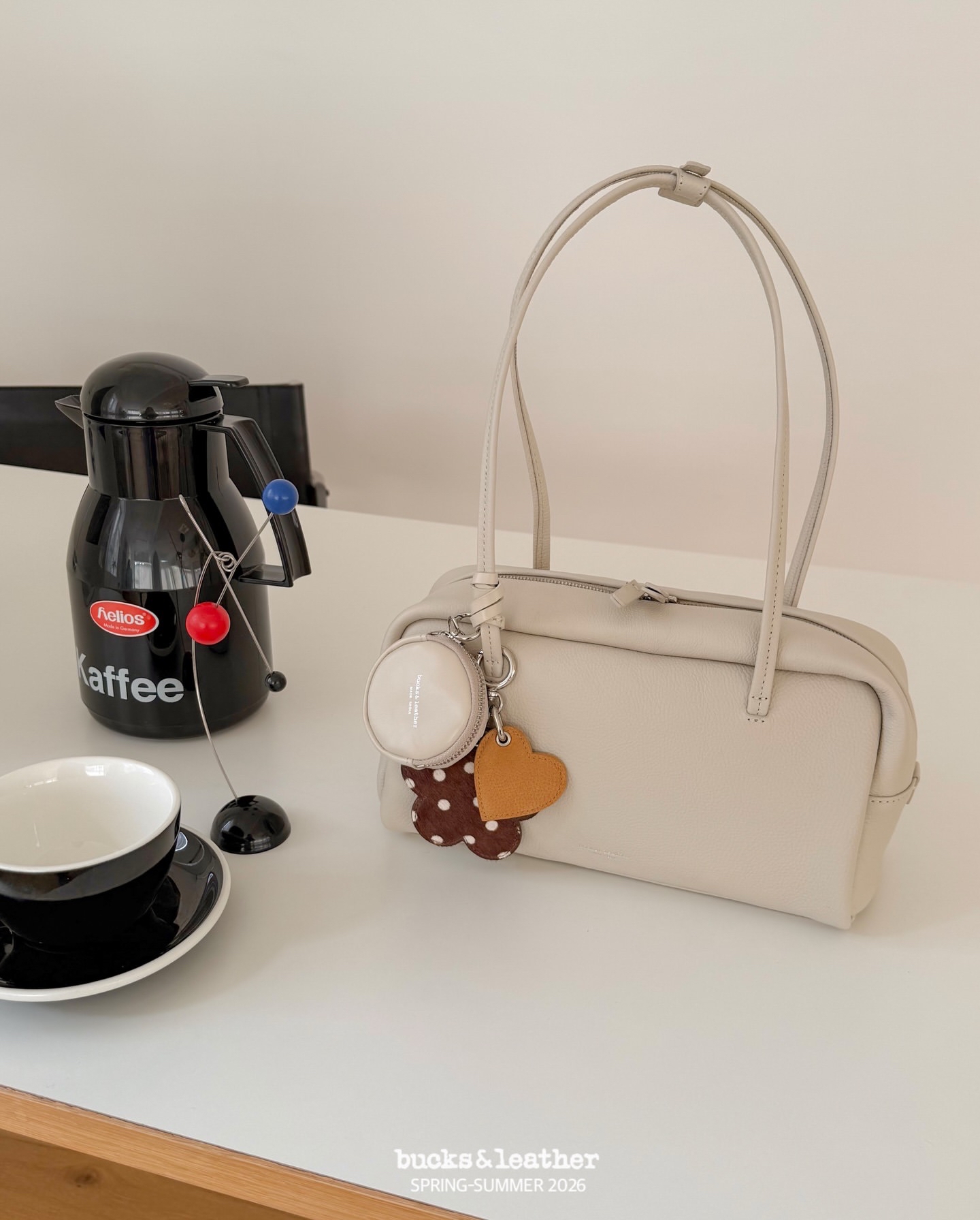 【26SS】 預訂_French Toast Bag by Bucks & leather