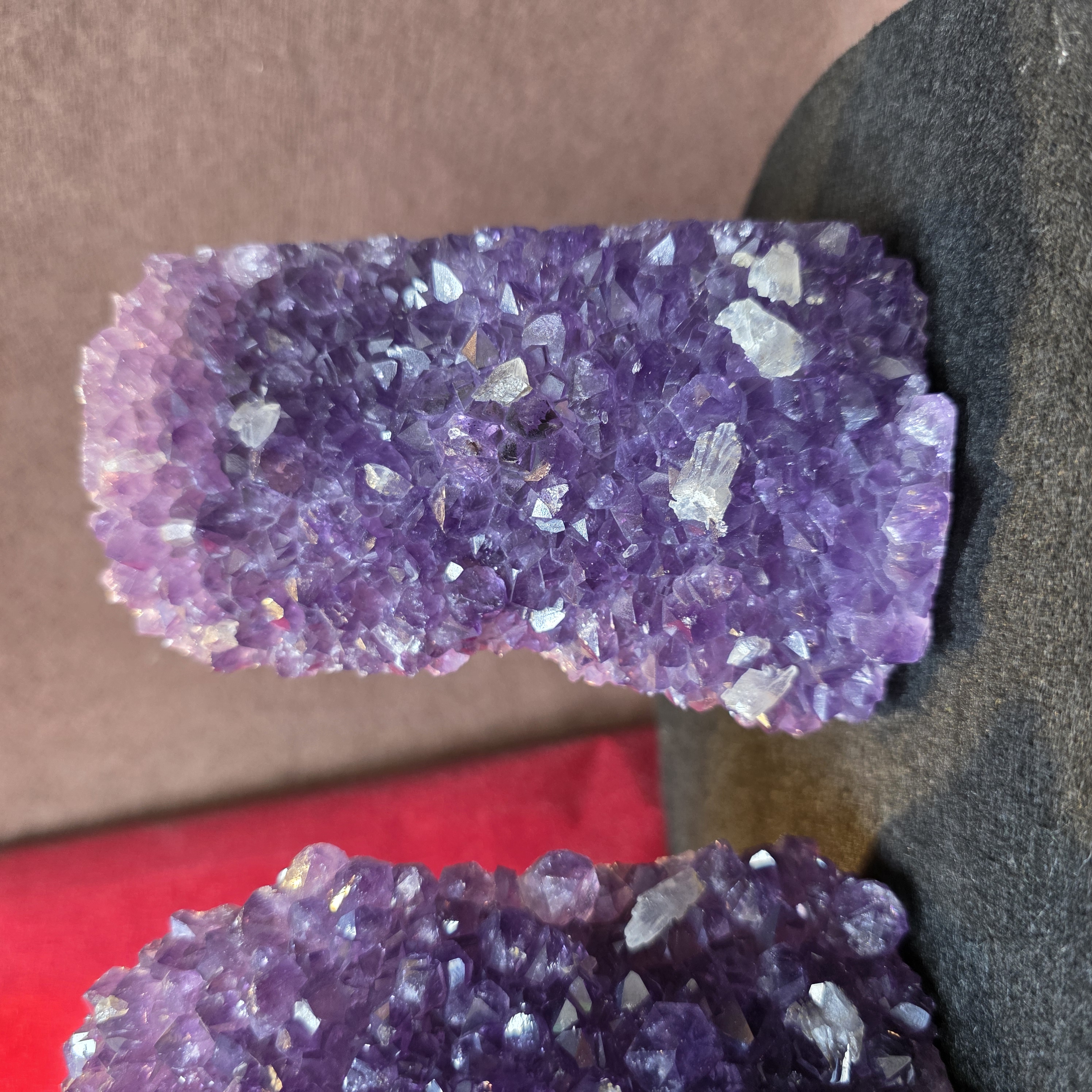 招財靠山紫水晶簇