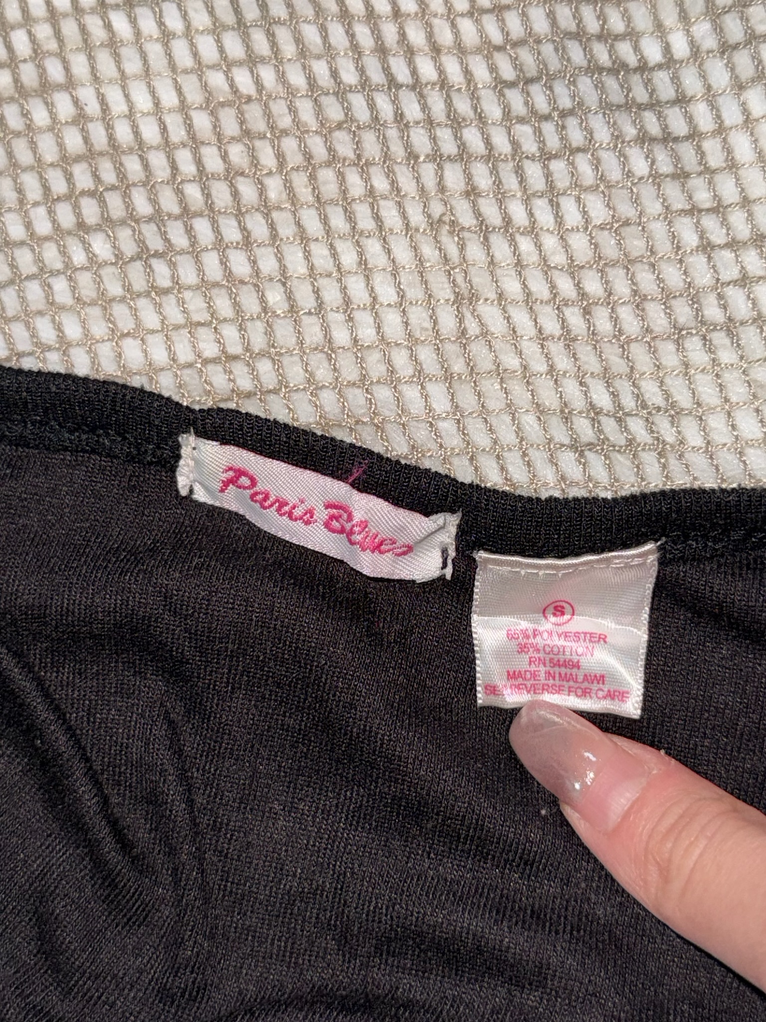 Square Neck Ruffled Button-Front Tee