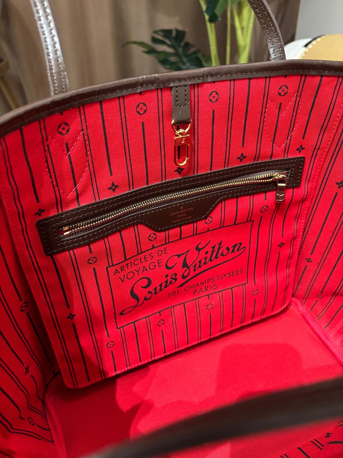 LV Neverfull MM 100%Authentic, 98%New ✅Dust bag