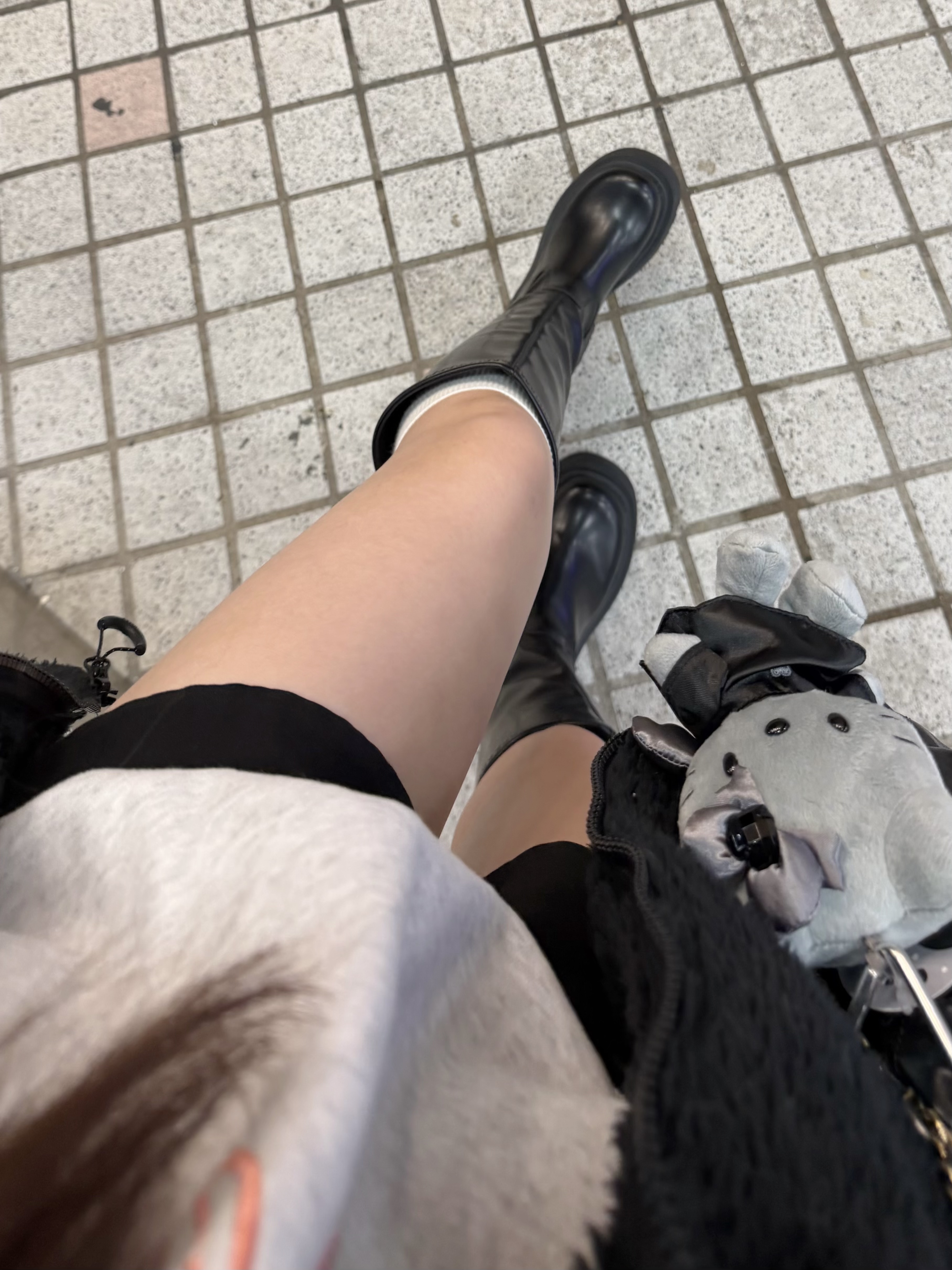 冬天限定！東大門增高6cm長BOOT（軟熟真皮）