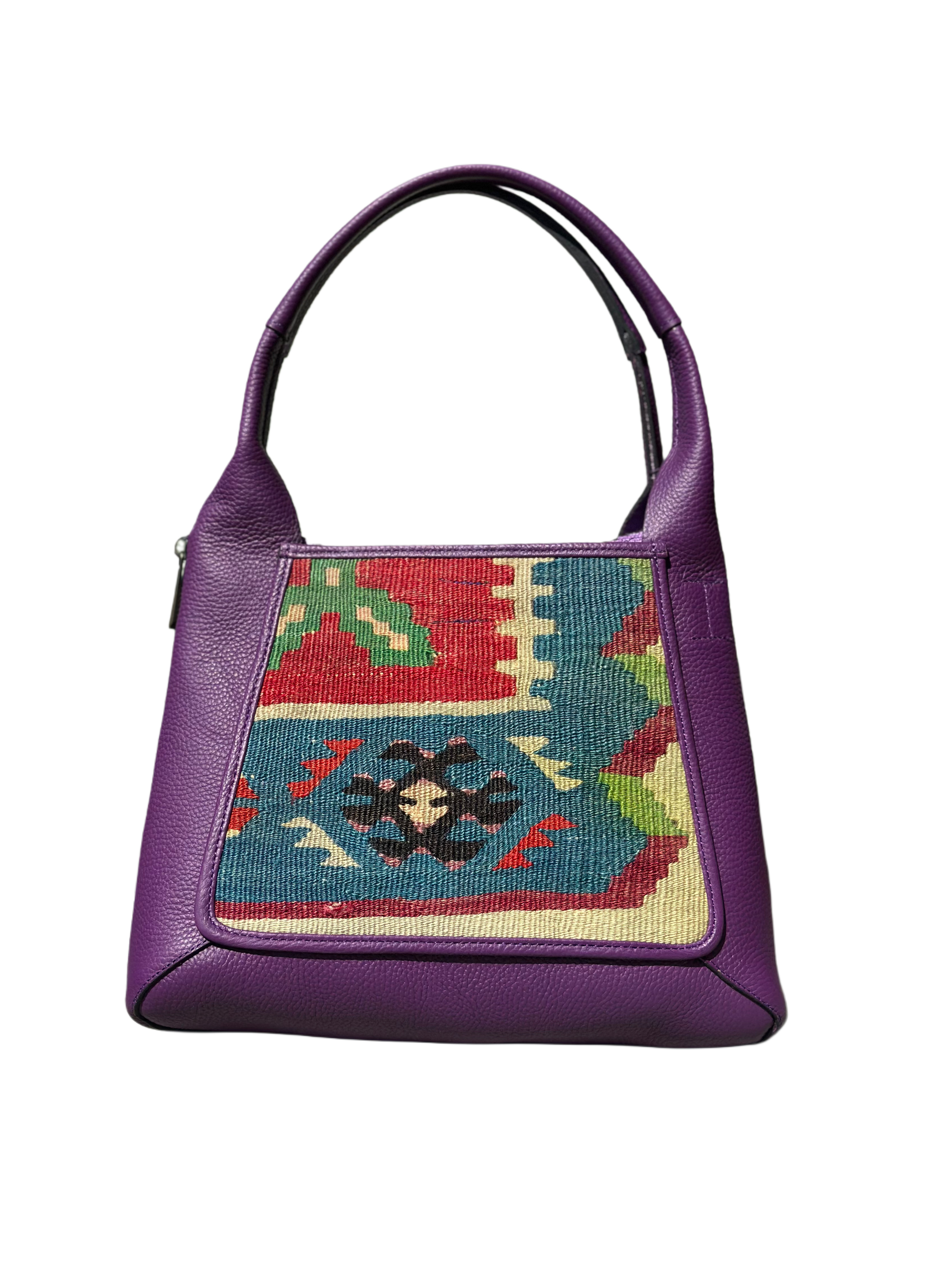 K6 土耳其真皮地氈手袋（紫色）