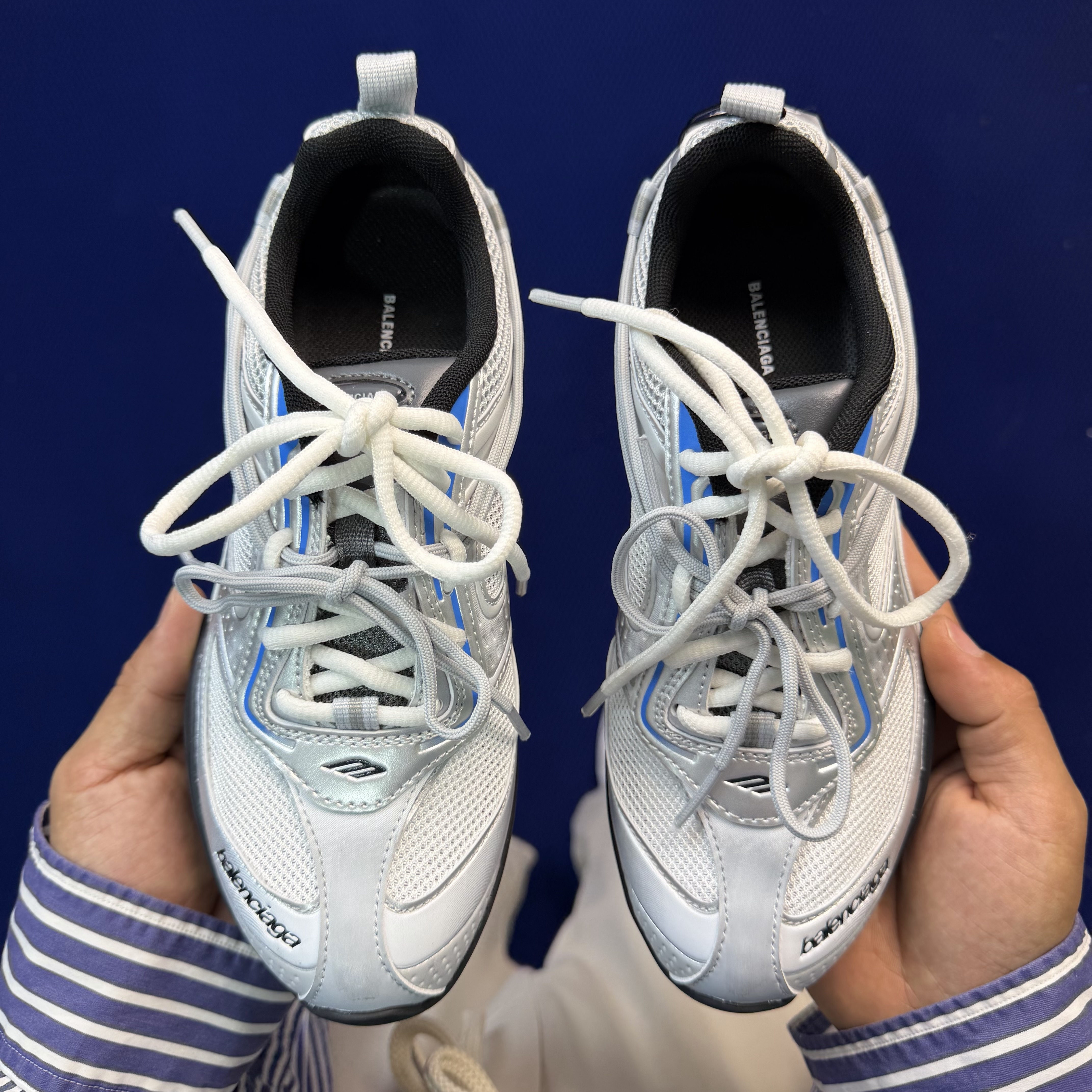 Balenciaga Radar Gradient Lines Sneaker
