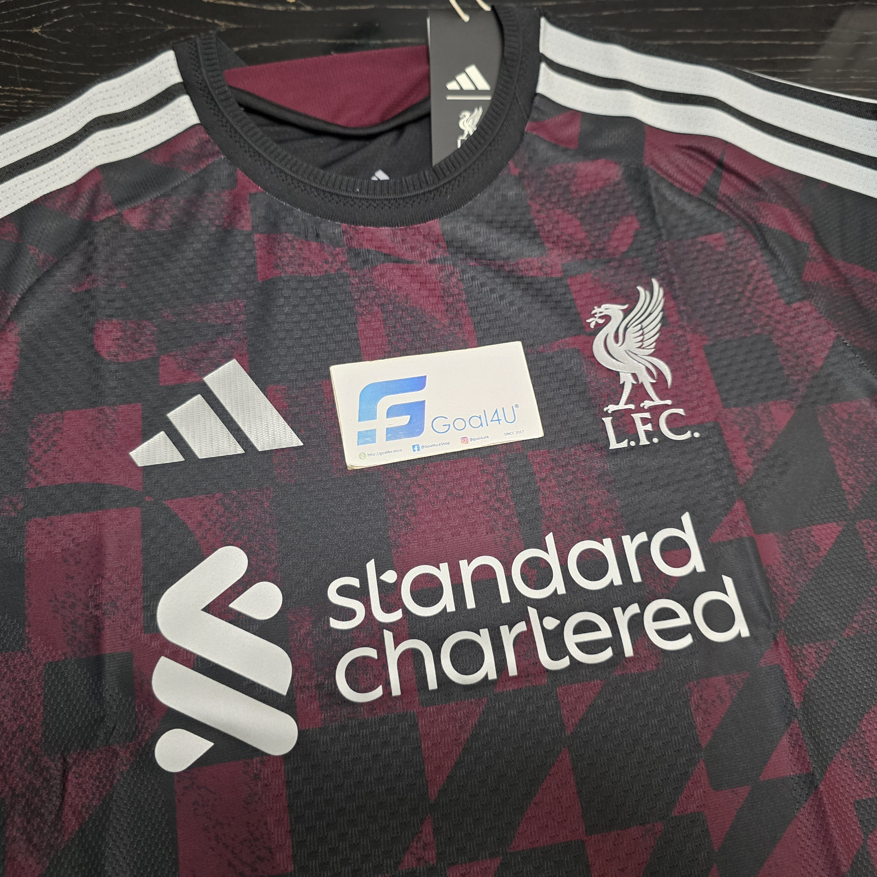 #部分碼現貨 🚩Kop的旗海震撼 Adidas Liverpool 利物浦 2026-27 三客球員版球衣 (可加印字章) KA6858