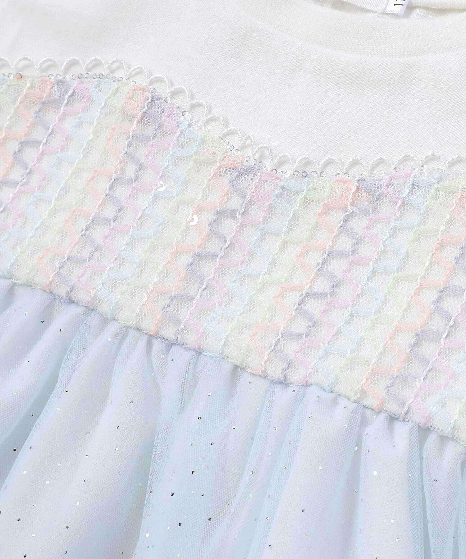 🆕【⭐訂購⭐】🌀 🇯🇵 日本直送 甜美可愛  亮片薄紗 開袖露肩 束腰上衣［2款選］🌀[ELDA-0148][260516]