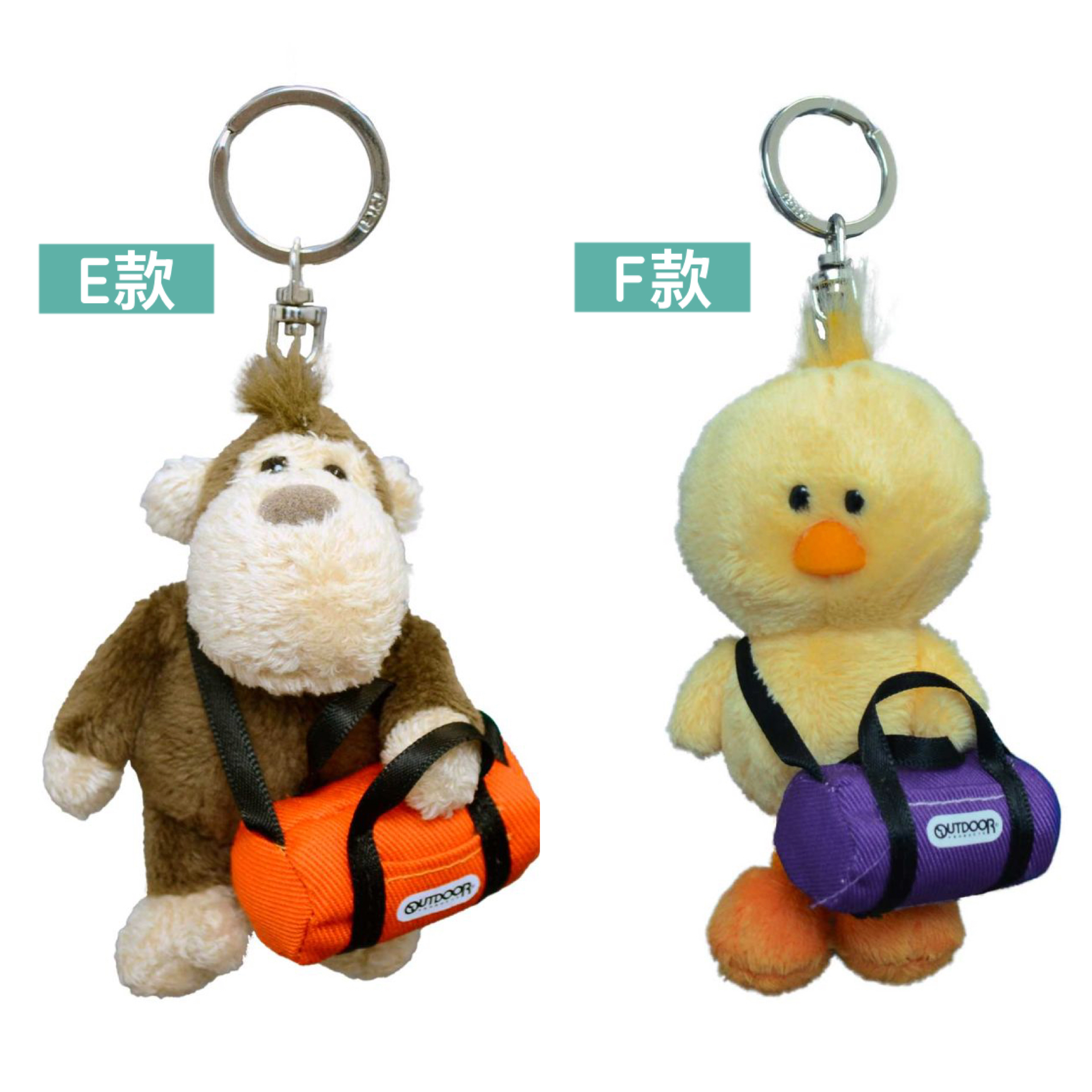 日本預訂📍日本NICI x Outdoor斜咩袋造型公仔吊飾