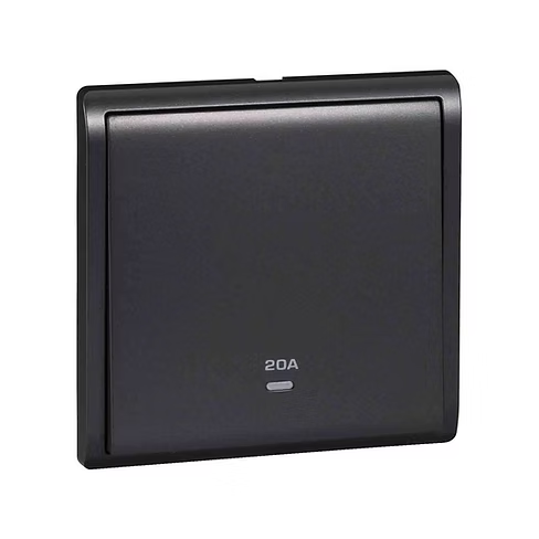 施耐德 Pieno 寫意黑 20A單位 燈曲