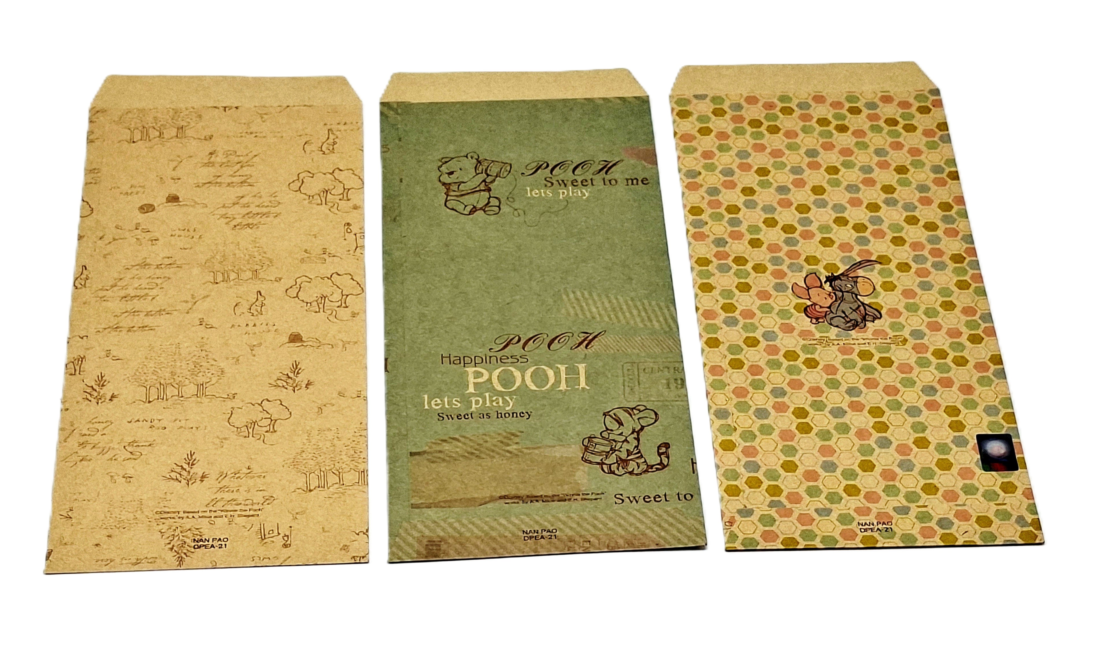 中式長信封 Winnie the Pooh 維尼熊 (DPEA-21)