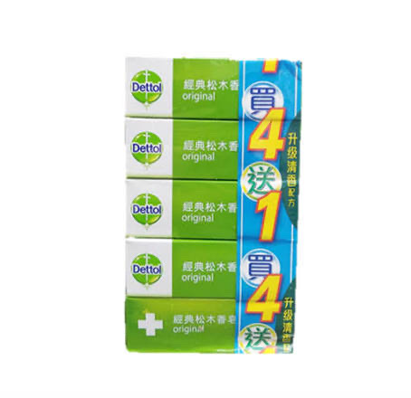 Dettol 滴露番梘松木 （4+1）24/箱