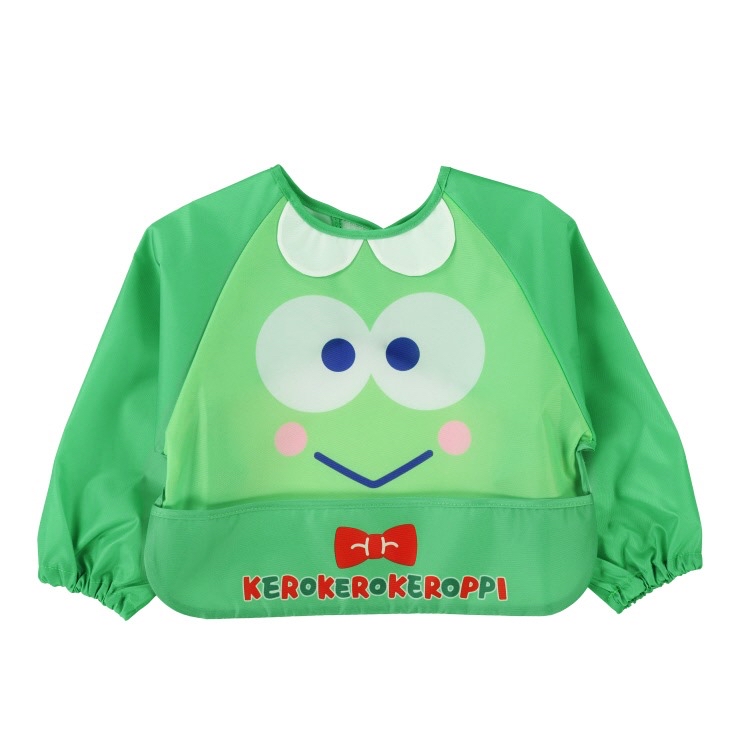 🇯🇵限量預訂 日本直送🇯🇵KeroKeroppi長袖餐圍兜飯衣