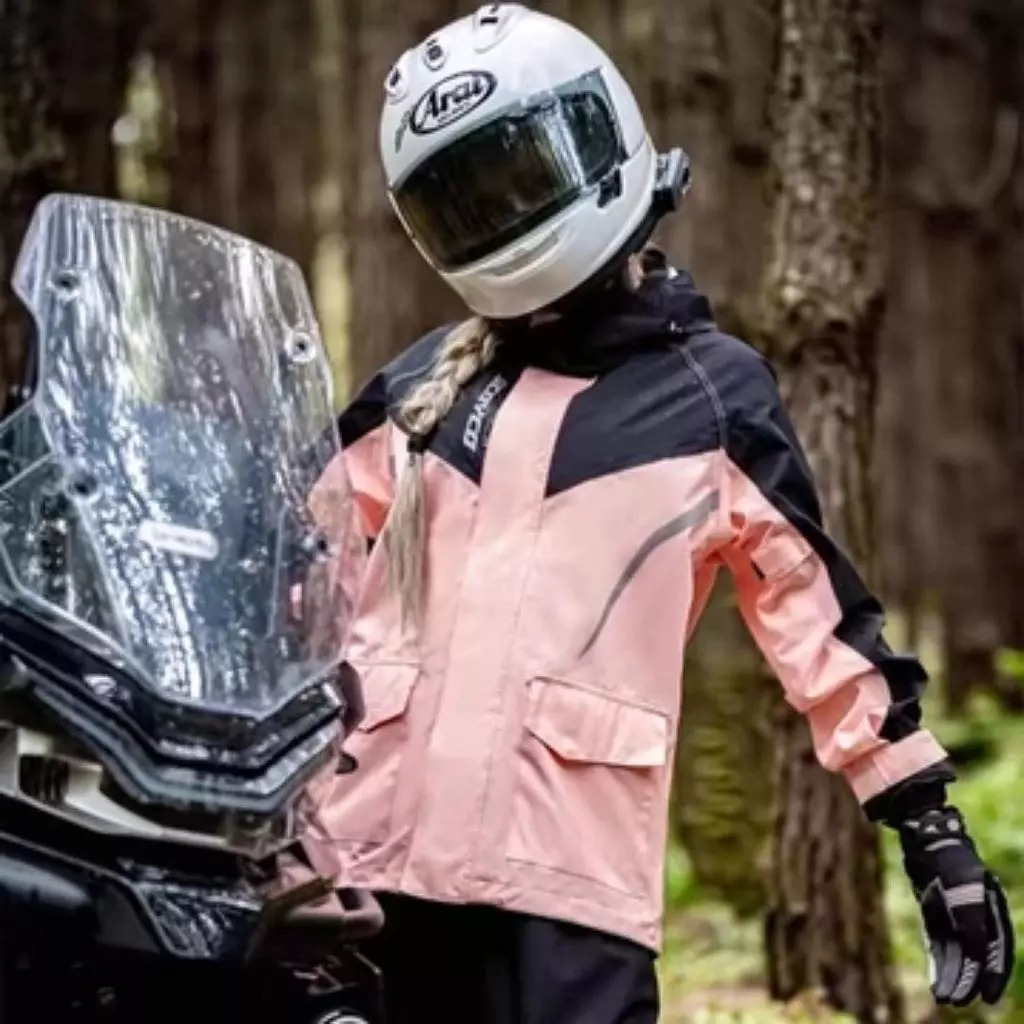 SCOYCO RC10-2 Touring Series Raincoat Lady | Waterproof Motorcycle Raincoat for All Weather