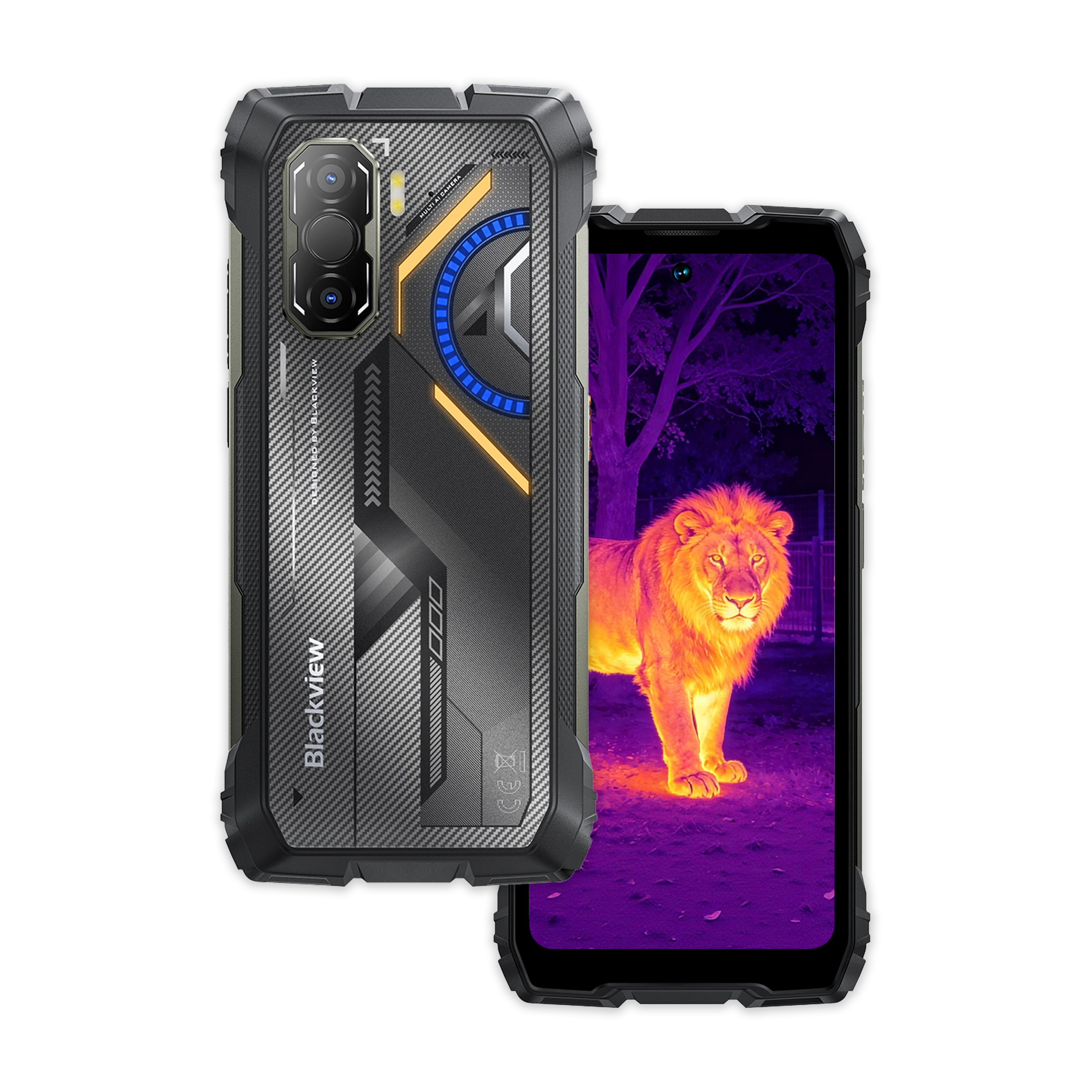 Blackview ROCK 3 | 8GB/256GB 6.78吋 120Hz 10000mAh 25Hz熱感 手電筒 雙喇叭 三防手機 Rugged Phone