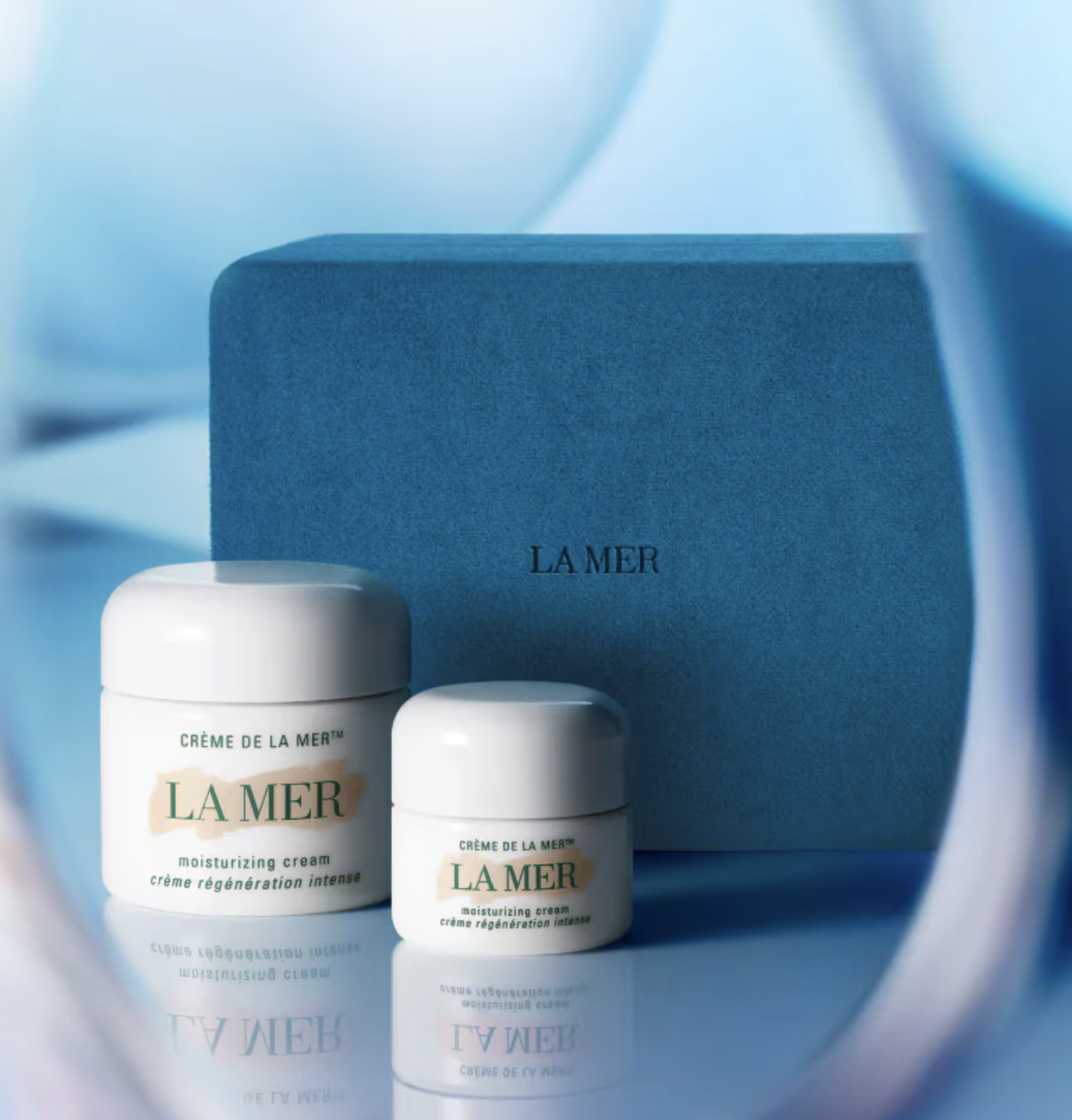La Mer 海藍之謎 經典面霜 60ml + 綠眼霜 15ml 二件套裝禮盒 The Crème de la Mer Duet