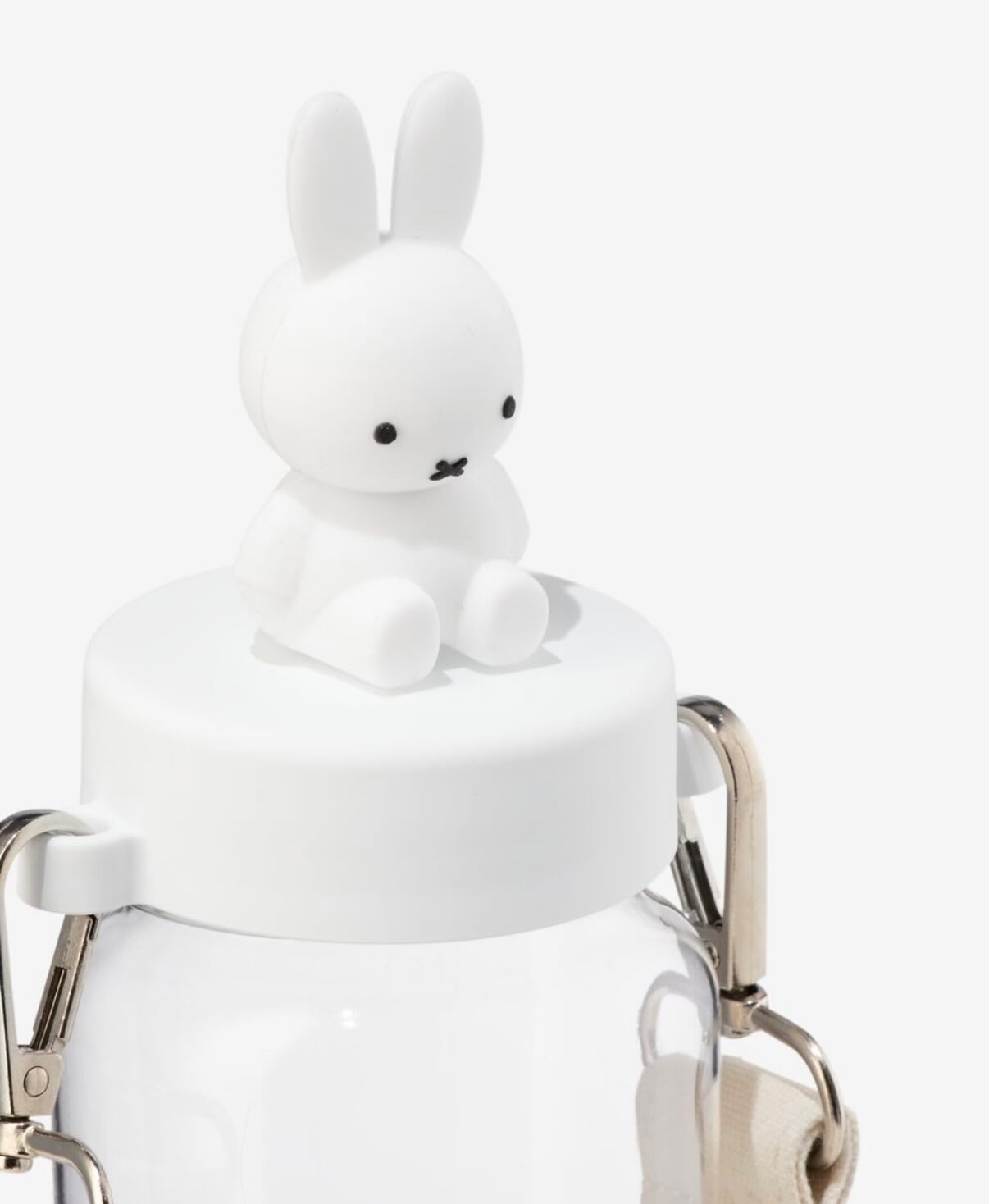 Miffy 550mL plastic water bottle with strap 