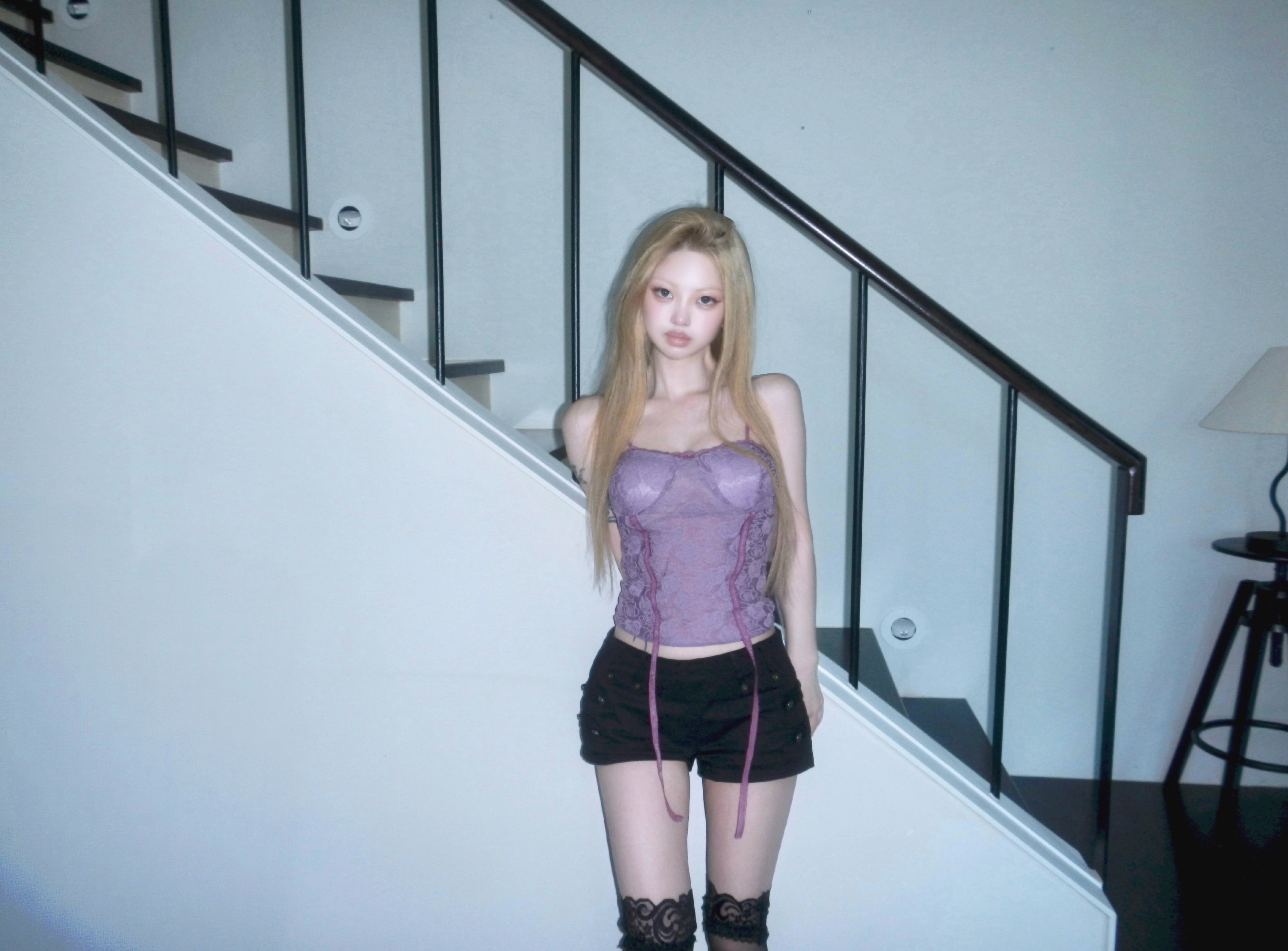 Floral Lace Corset Top