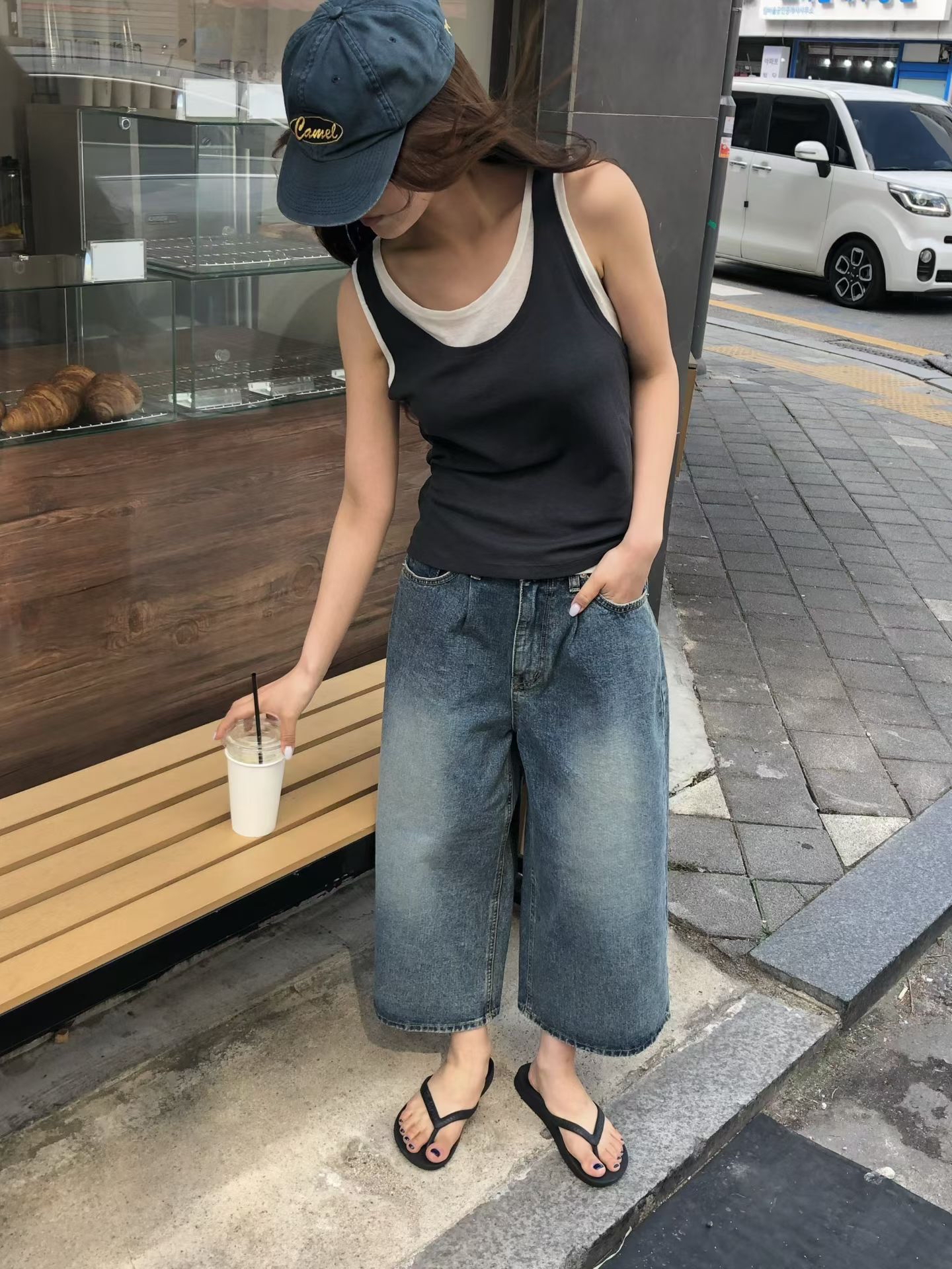 東大門女裝 | 2Layer Sleeveless 