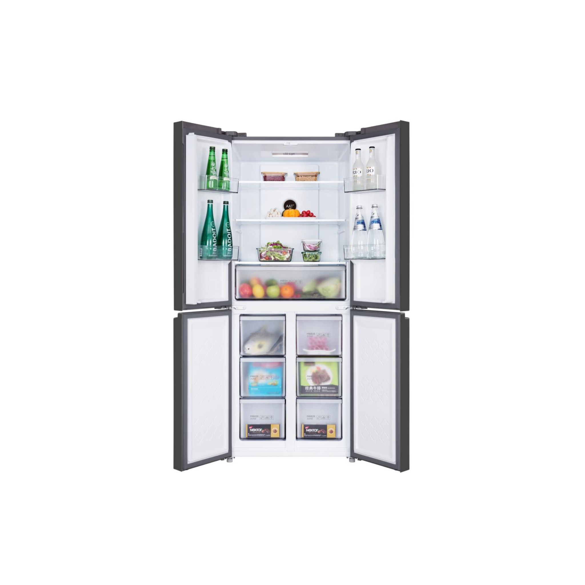 TCL 394L Cross Door Refrigerator (TR-C505AGWP)