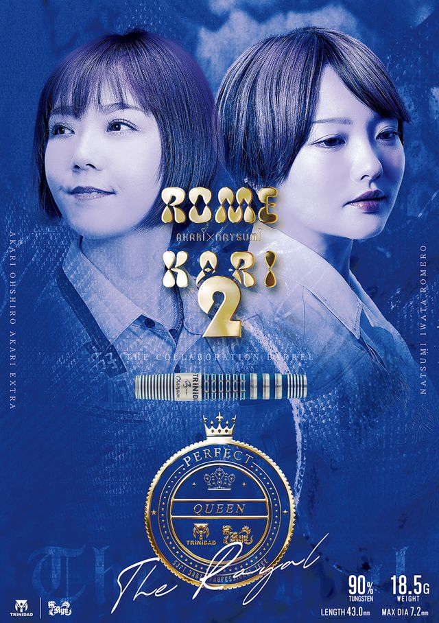 TRINIDAD 【ROME KARI2】ダーツ ロメカリ2（バレル