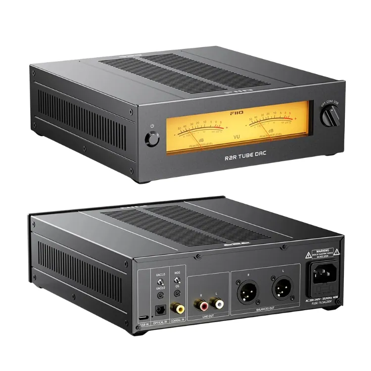 FiiO Warmer R2R Desktop R2R Tube Buffer and DAC