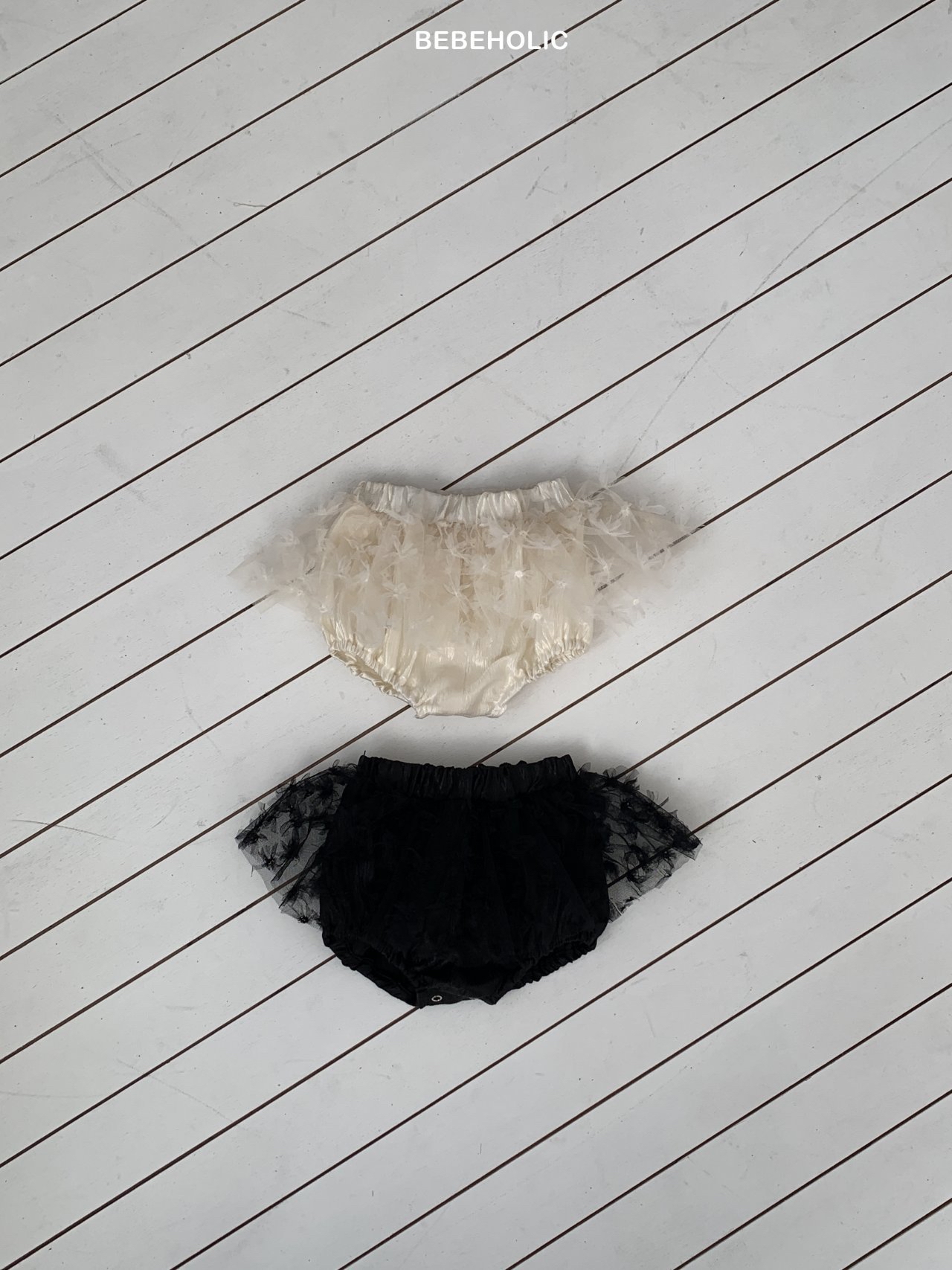 🌸預訂 韓國直送🌸🇰🇷BEBEHOLIC兩色花朵紗裙燈籠褲