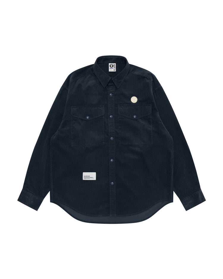 AAPE AAPENOW Moonface long sleeve shirt (8585XXR)