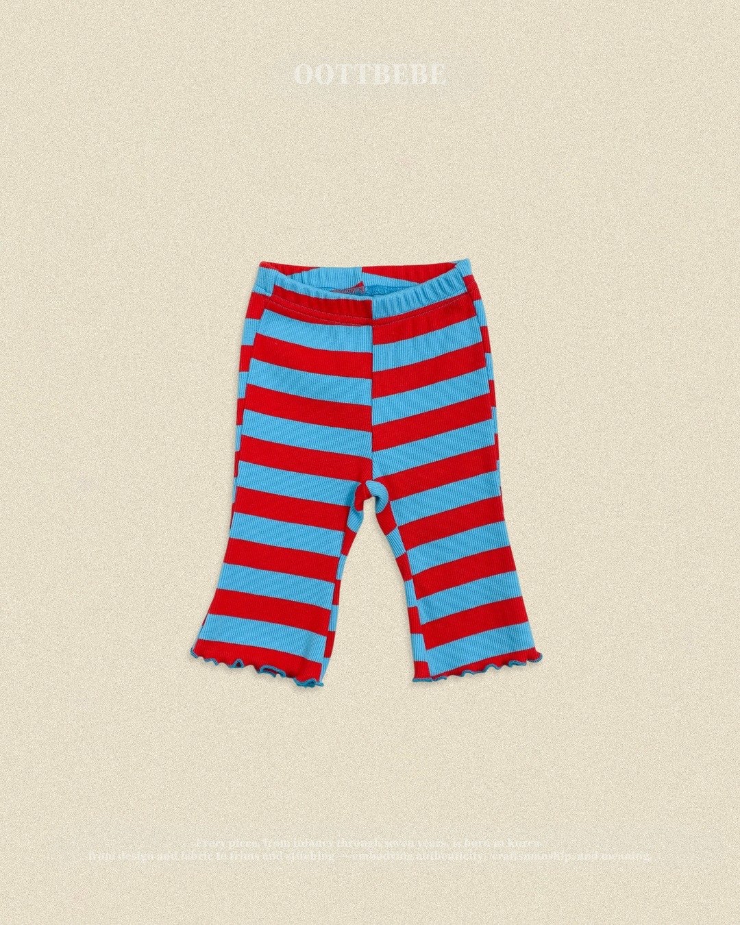 OOTT | Kitsch Pop Ribbed Bootcut