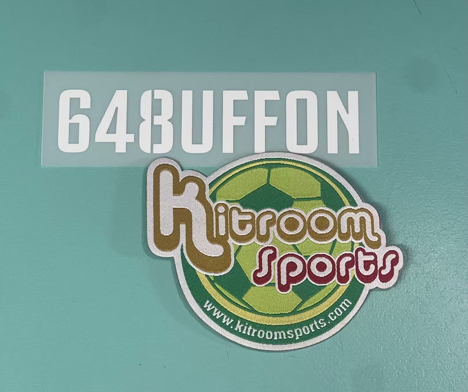 2019-20 Juventus GK Sleeve Sponsor " 648UFFON "