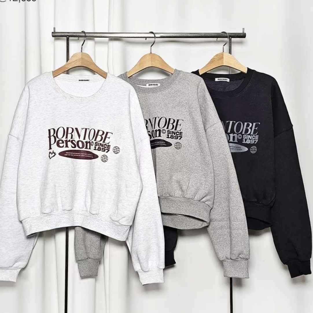 已售罄❌韓國BORNTOBE 1897短款Hoodie 