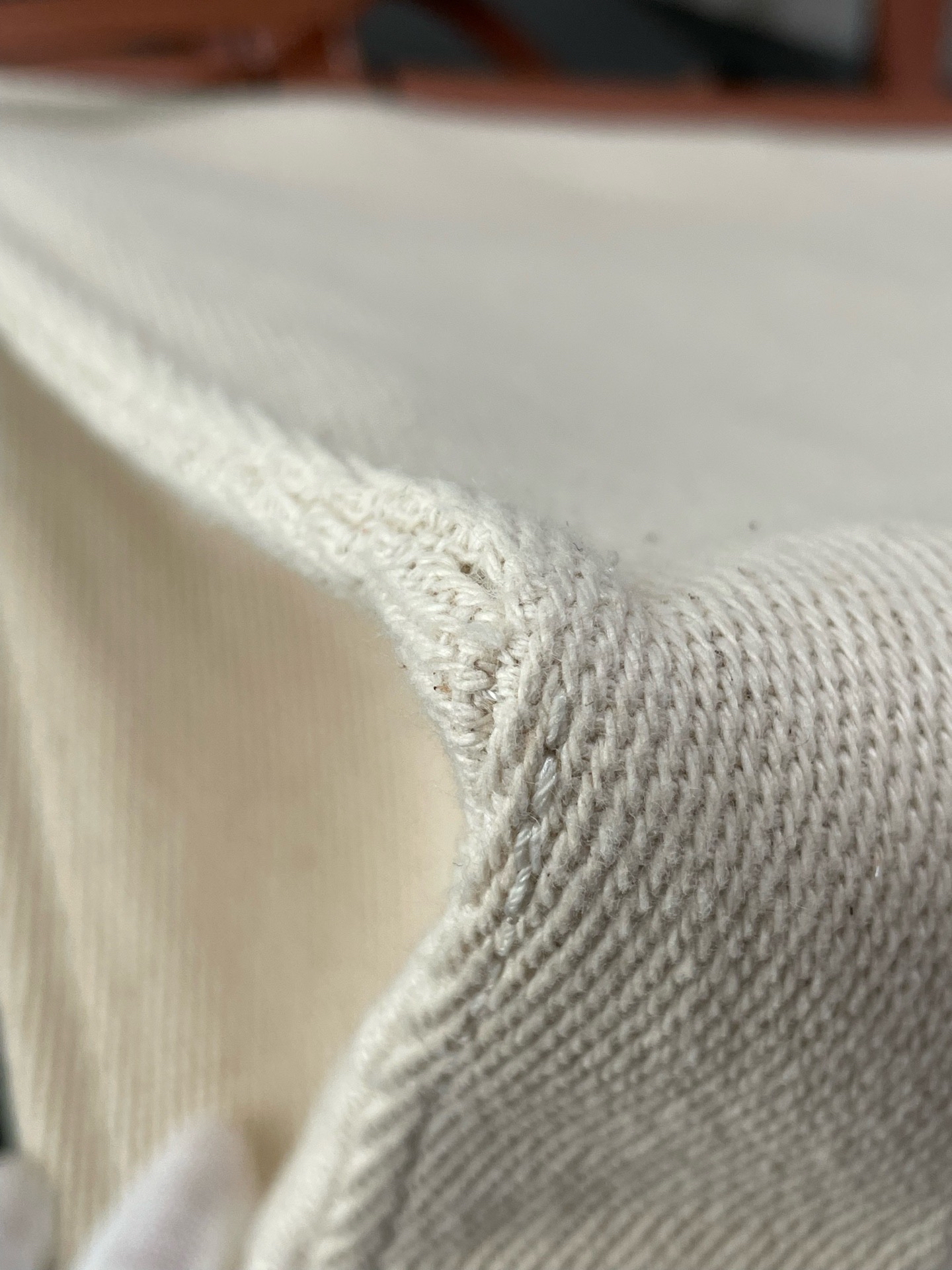 【預訂貨品】LOEWE米色帆布拼焦糖牛皮tote