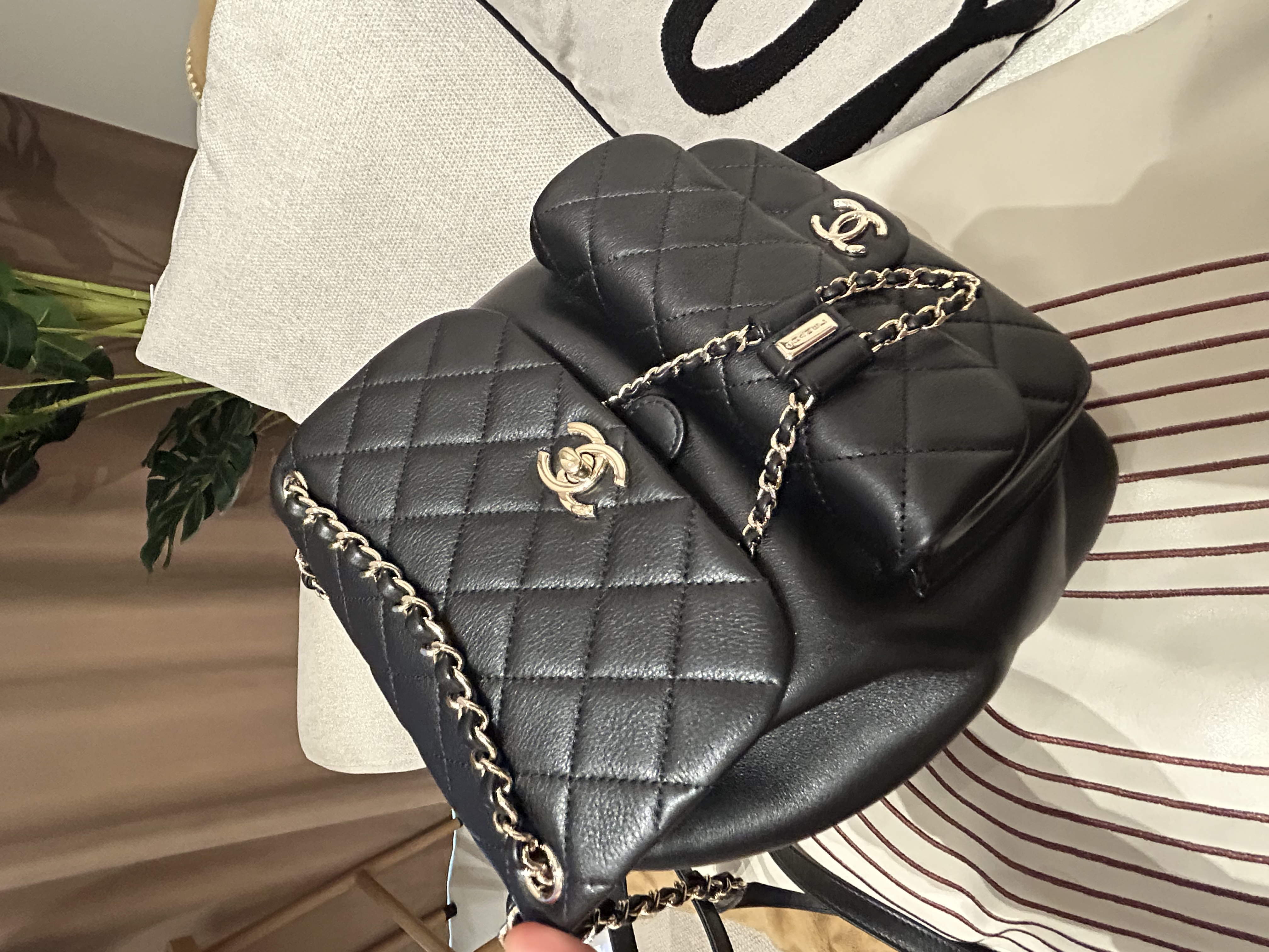 Chanel Duma 專門店收據晶片塵袋盒
