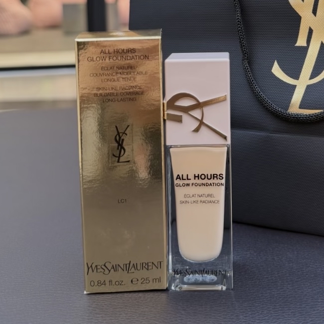 Yves Saint Laurent YSL   ALL HOURS GLOW FOUNDATION恆時亮肌修護粉底液25ML