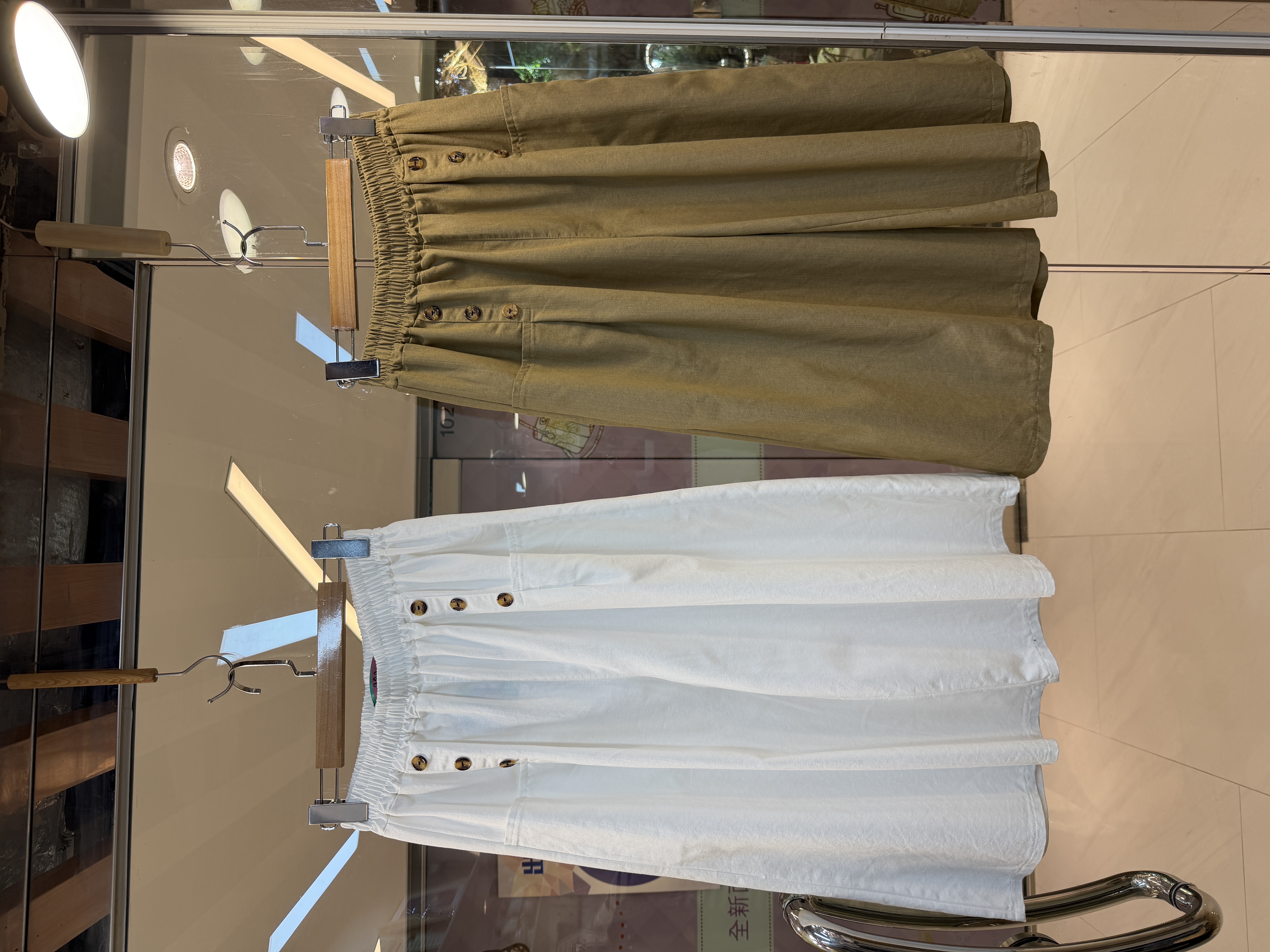 6粒鈕全像根腰褲 M642 417133269