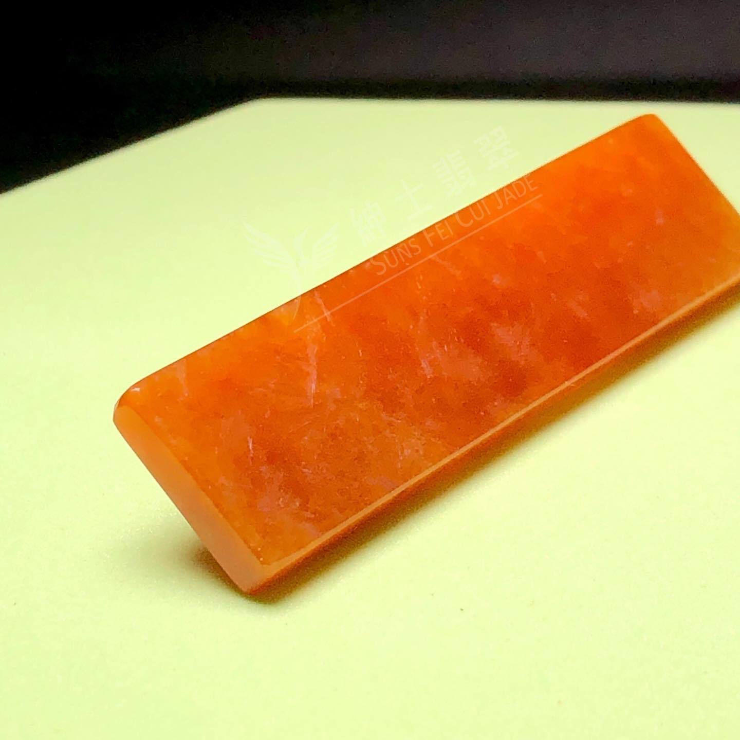 大馬坎紅翡鏡面牌