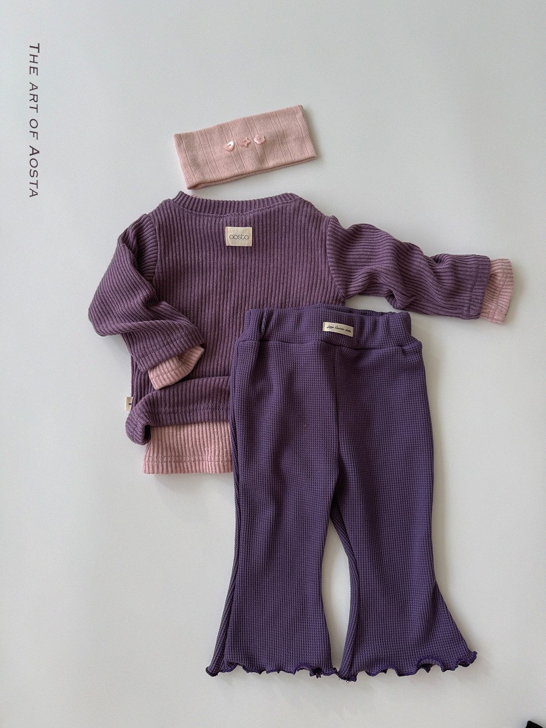 Aosta | [Jelly Waffle Pants]