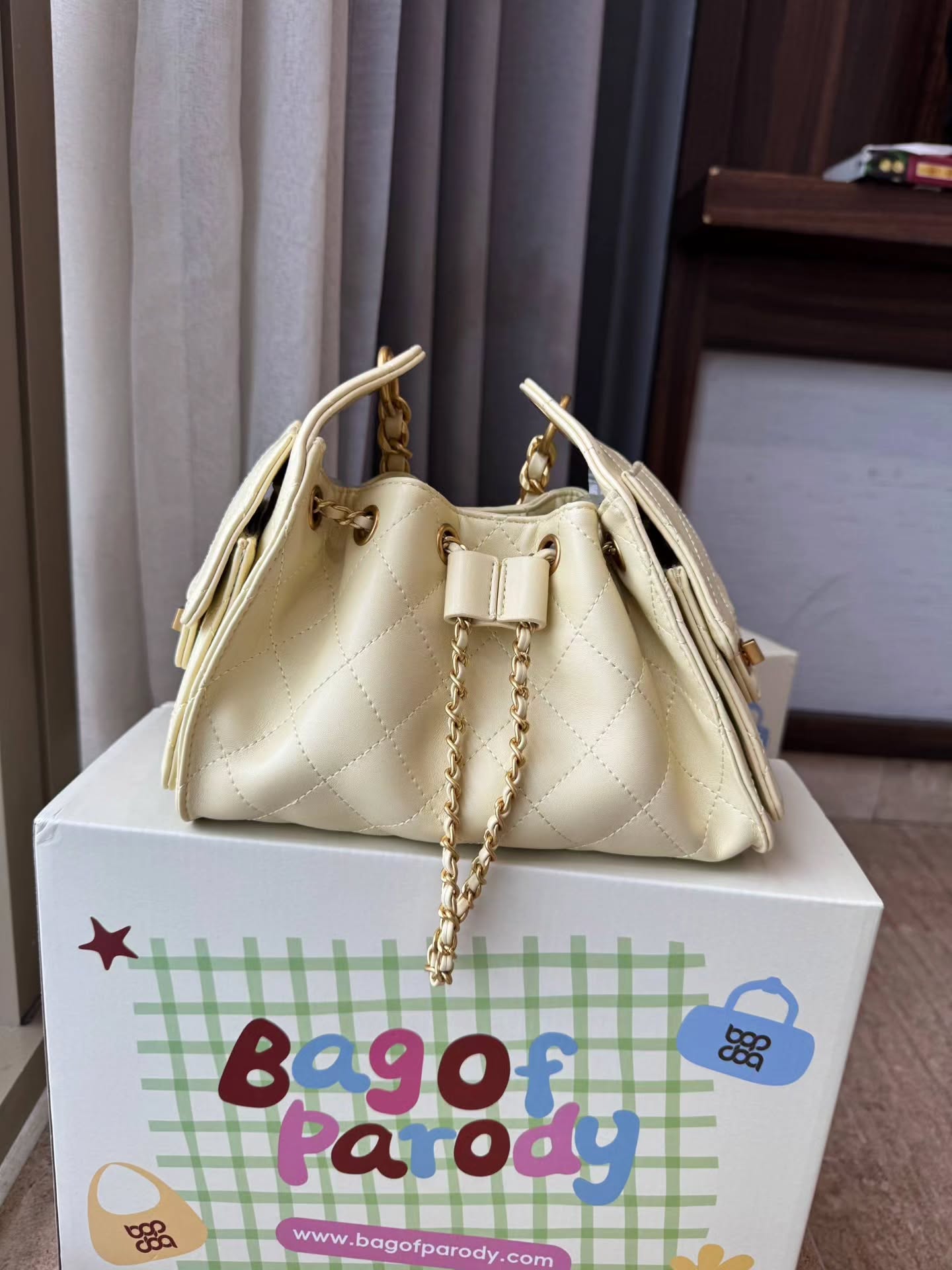 𝗕𝗮𝗴 𝗢𝗳 𝗣𝗮𝗿𝗼𝗱𝘆 小香菱格铁链包 🇨🇳