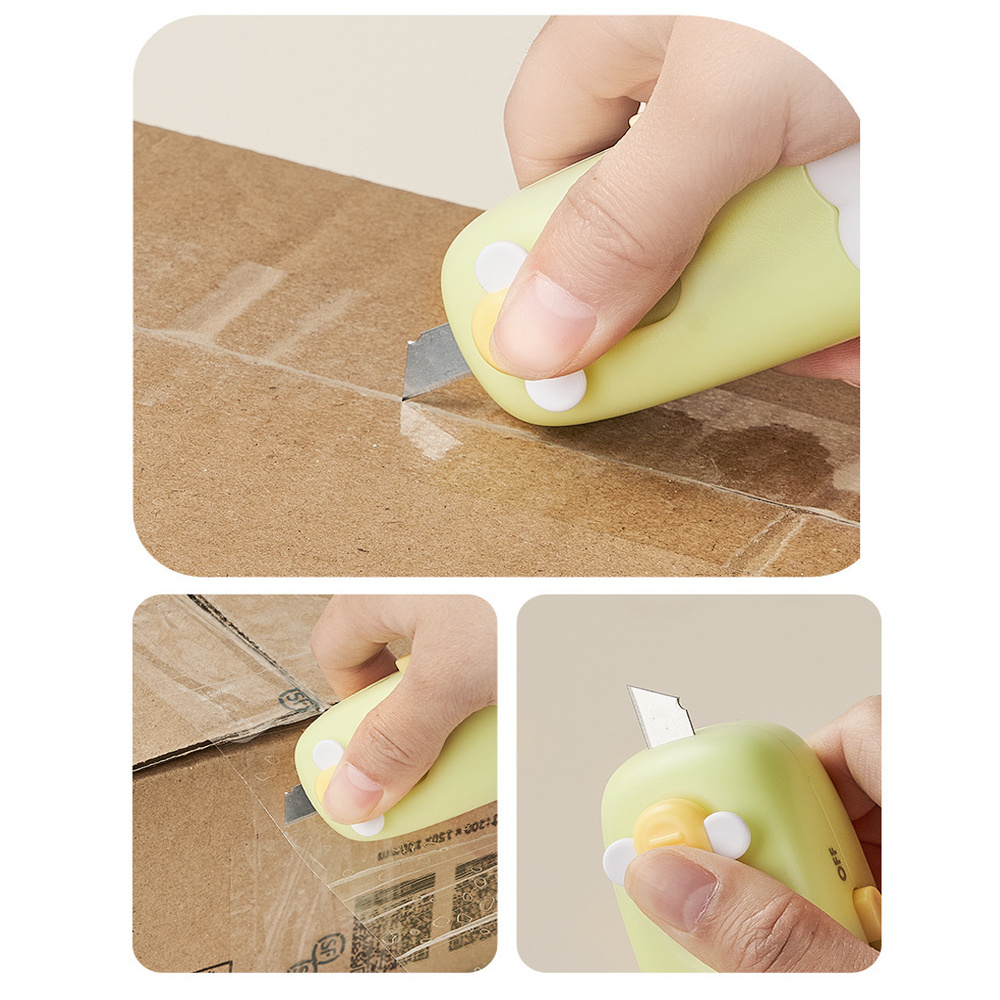 迷你花朵封口機 小型家用密封機 開包裹界刀 磁吸收納 零食封口 粉色 ［平行進口］ HK2762