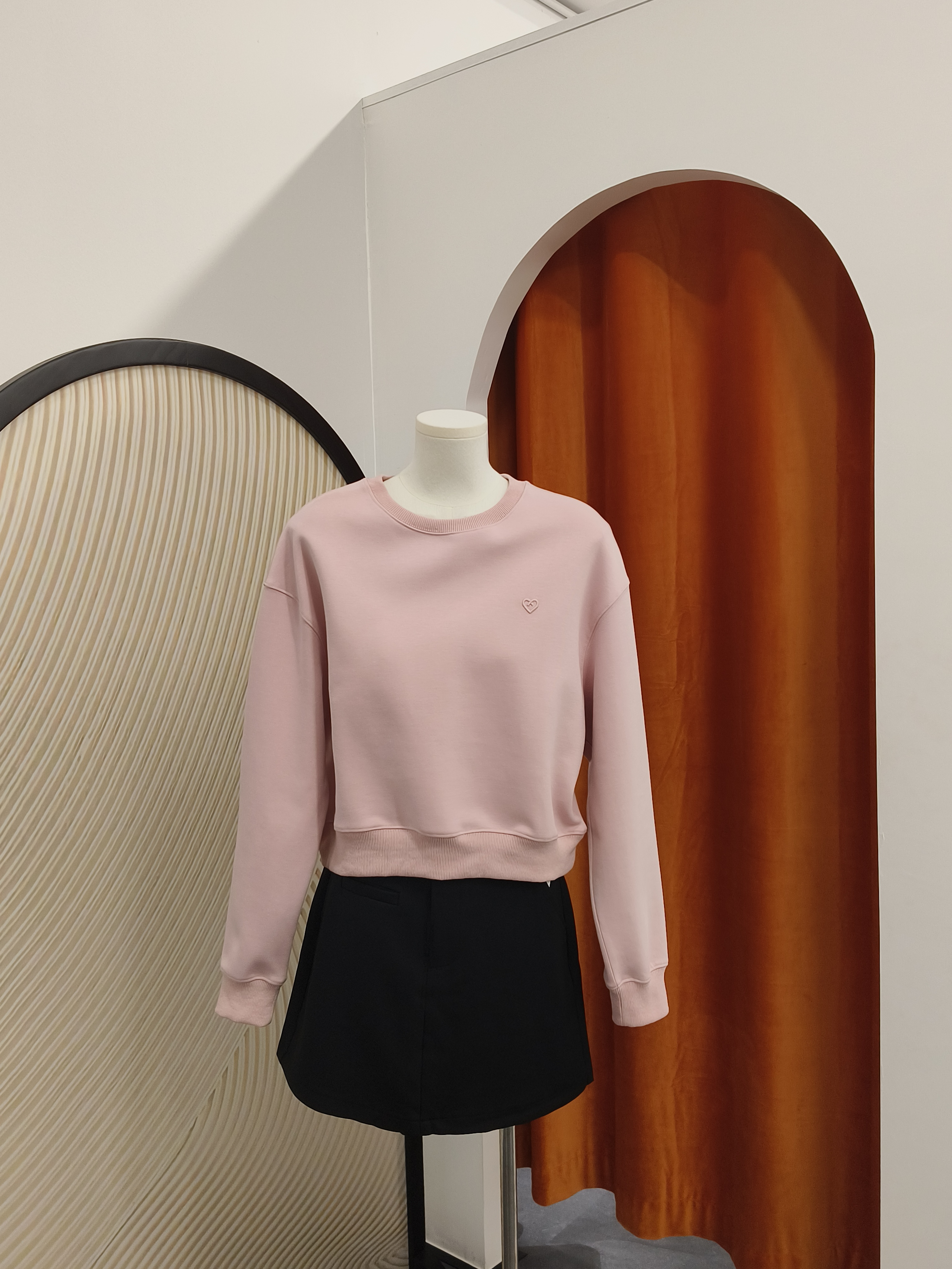 爱心长袖卫衣 Love Sewing Long Sleeves Shirt