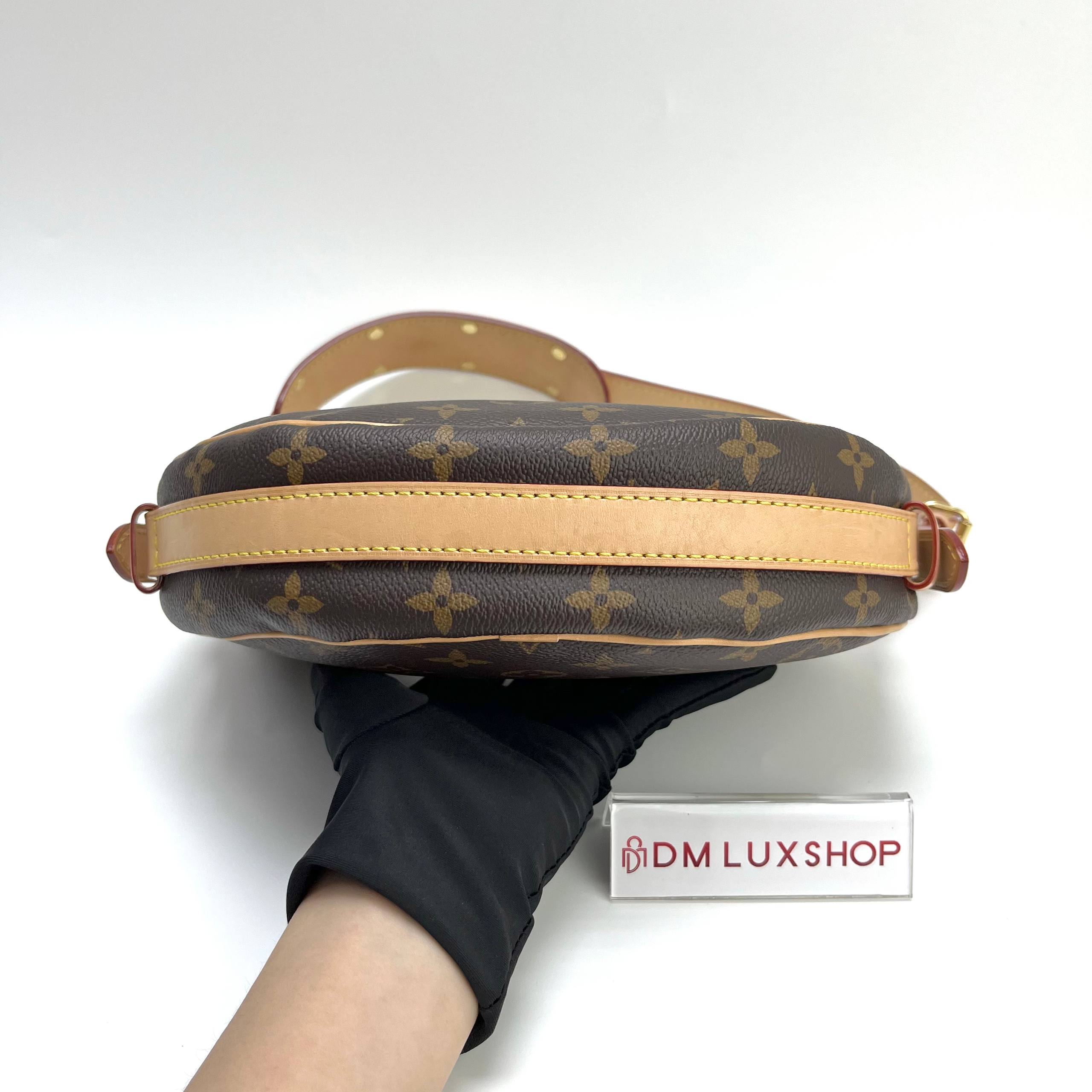 LV Monogram Croissant PM GHW