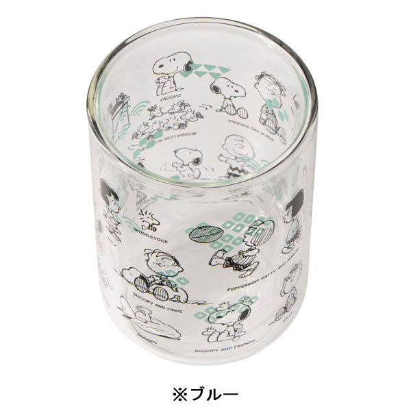 【預訂】Snoopy 玻璃杯 (Blue)