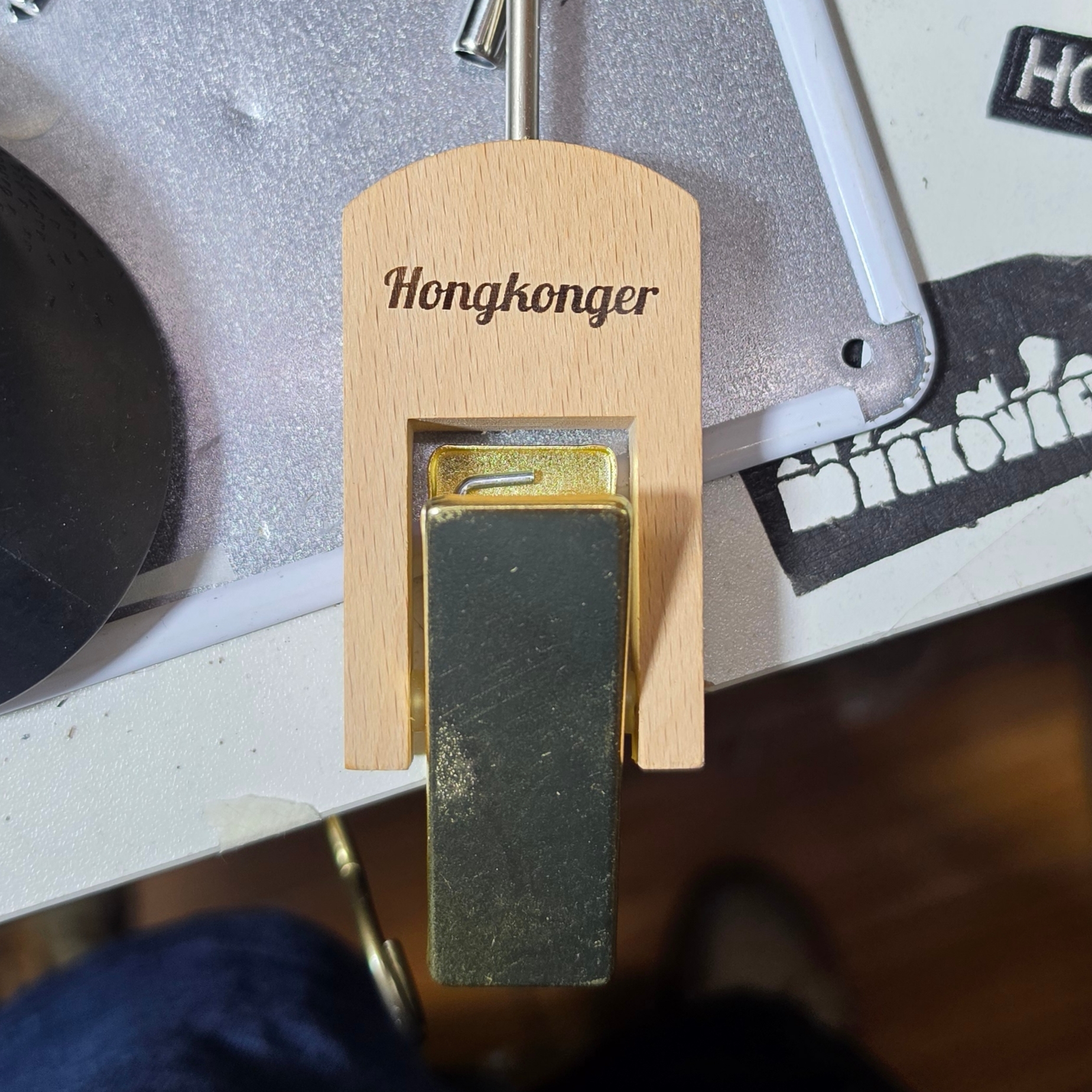 HONGKONGER 木質多功能吊掛夾