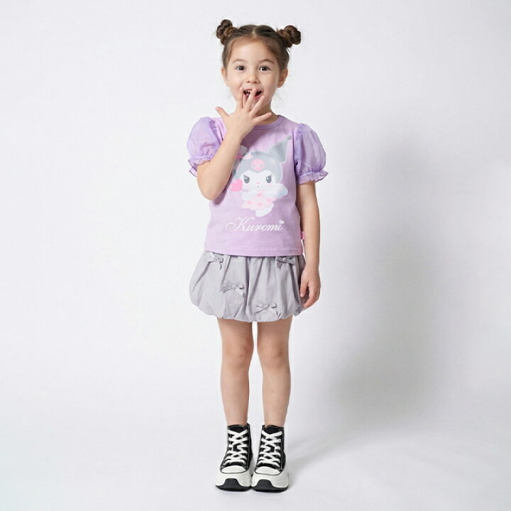 🇯🇵預訂 日本直送🇯🇵Babydoll x Sanrio系列四色人物印花雪紡泡泡袖上衣