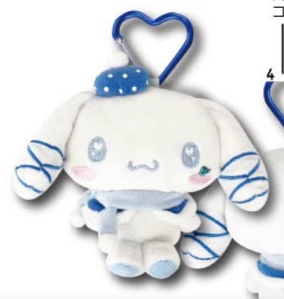 ［11月頭到貨] Sanrio winter blue 系列公仔掛飾