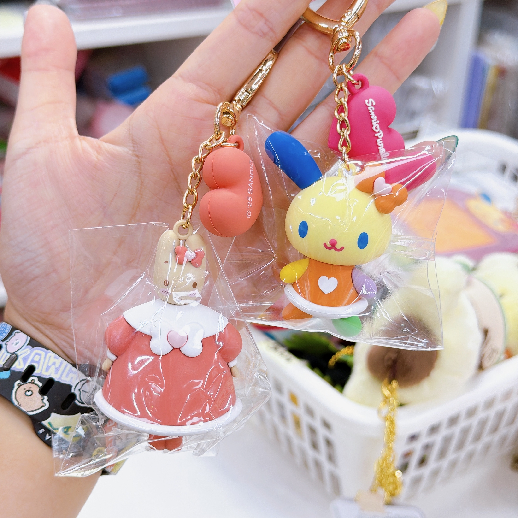日本直送日本版Sanrio Puroland 限定公仔掛飾鎖匙扣 
