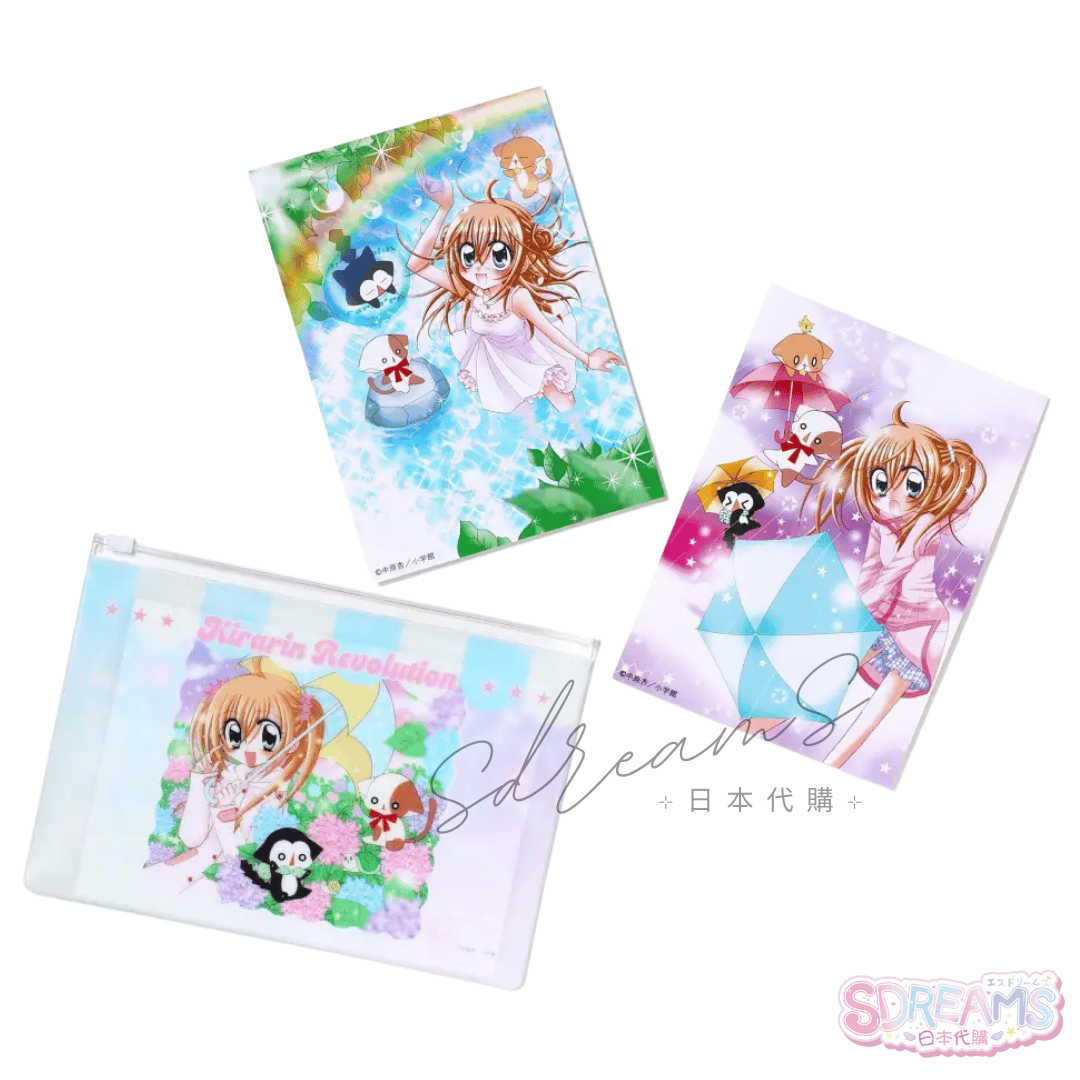 花漾明星/星夢天使 ZIP袋連2張相卡 #P-GLG0296 [小學館] (PRE-ORDER) [2026/03]