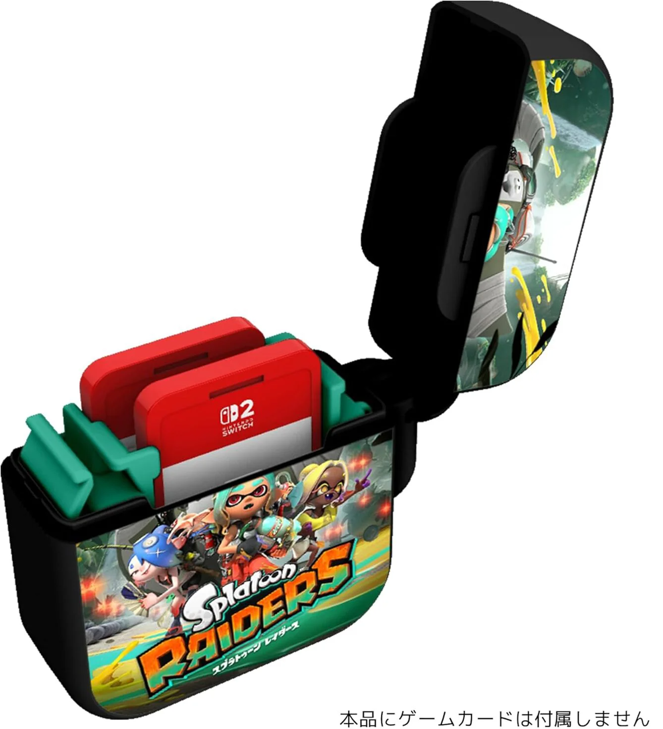 【預售 7月23】Keys Factory Switch 2 噴漆少女 塗擊隊 遊戲卡收納盒 / Card Pod  [Splatoon Raiders] KCP-005-1  PO0862