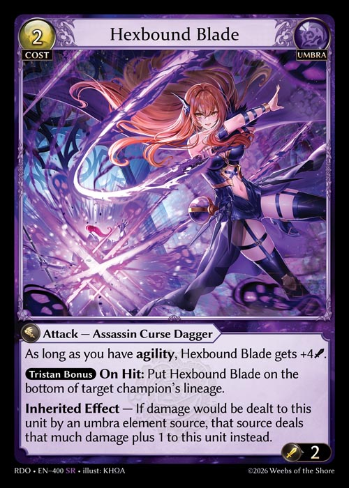Hexbound Blade / RDO-400 (SR)