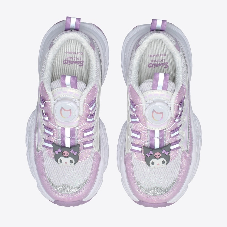 🇰🇷預訂 韓國直送🇰🇷Sanrio兩色人物裝飾撥盤式閃粉波鞋