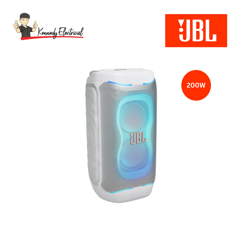 JBL PartyBox 130 Portable Bluetooth Party Speaker - White