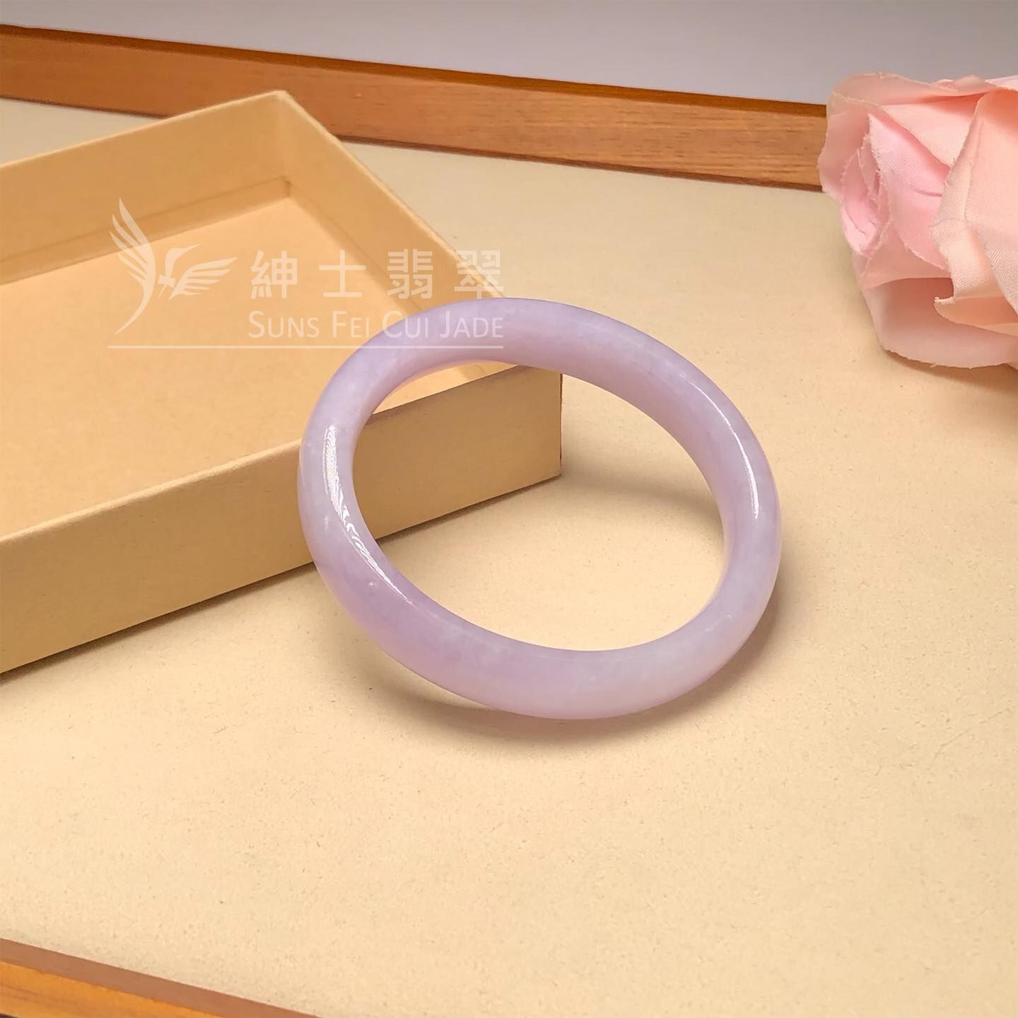 木那姐堆紫羅蘭貴妃鐲51.3mm