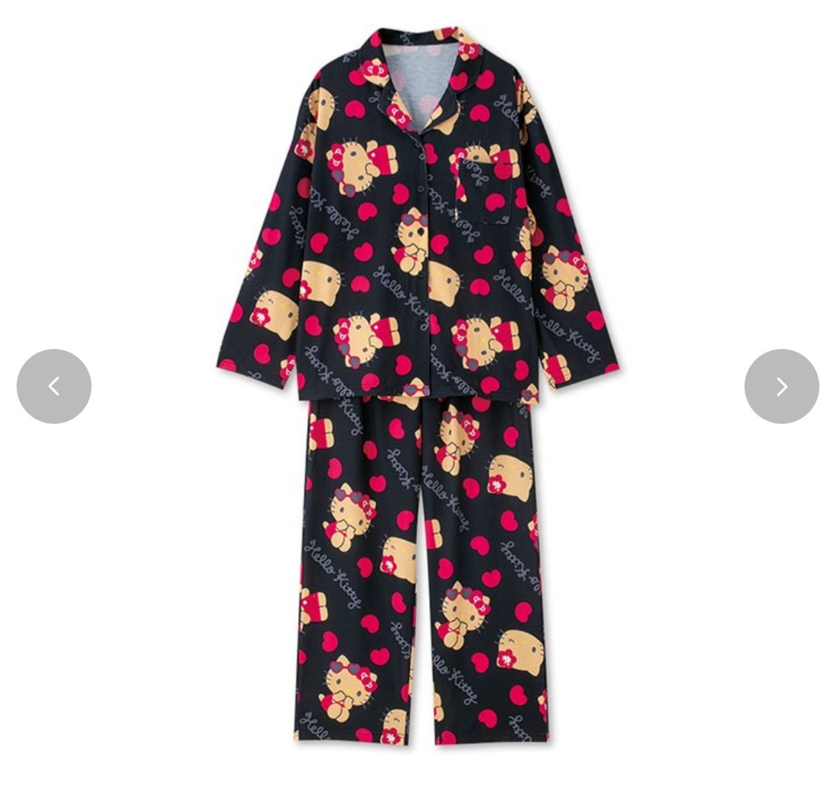 日本直送日本版hello kitty 睡衣